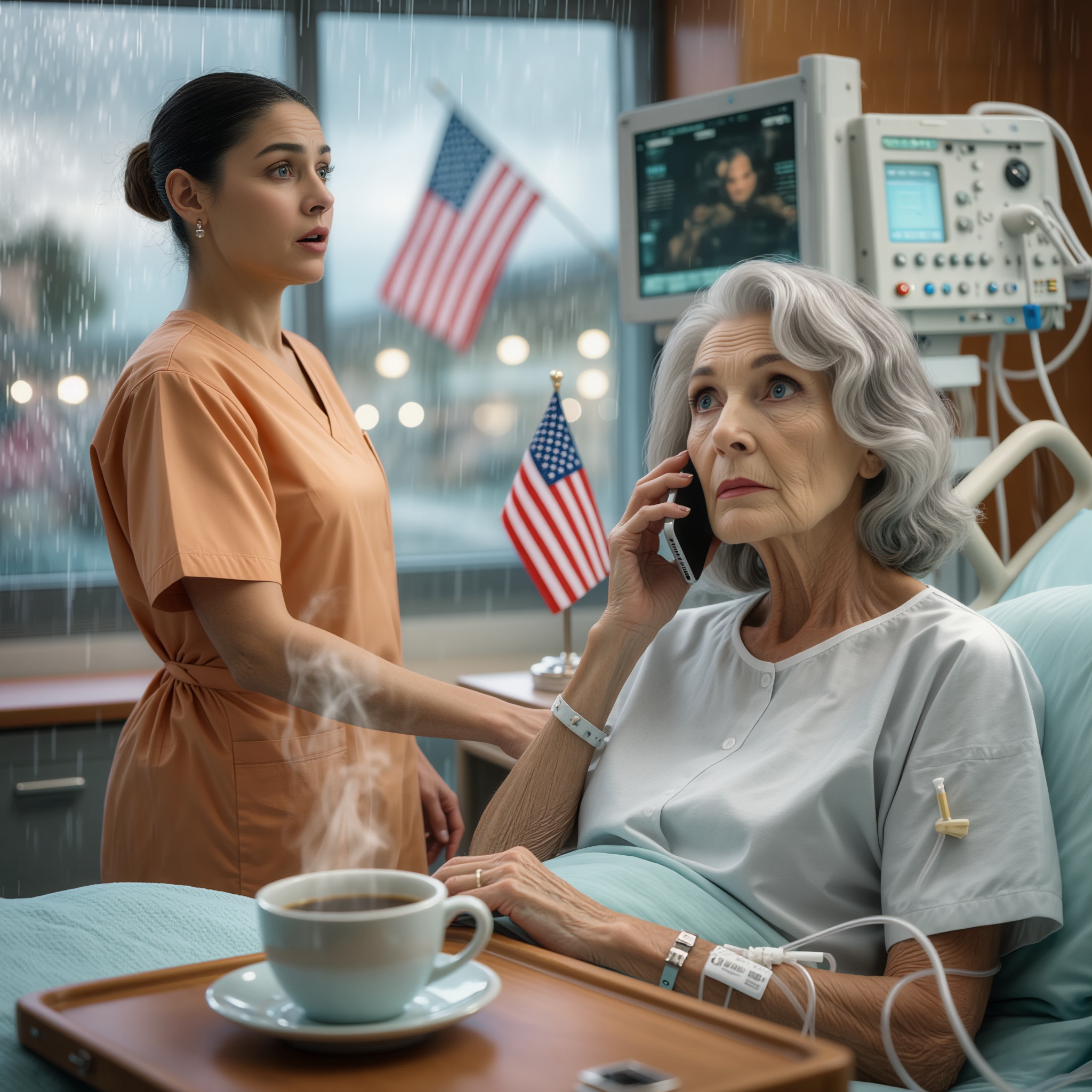 La pioggia di aprile bussava alla mia finestra di Lakewood quando mio figlio chiamò mentre ero in ospedale: “Mi sposerò domani. Ho venduto la tua macchina e la tua casa. Addio”. Ho bevuto un sorso di Earl Grey e ho detto una frase che ha fatto alzare lo sguardo anche all’infermiera. Pensava che riattaccare avrebbe posto fine a tutto, finché i miei documenti, le firme e un piano silenzioso per lasciare l’Ohio non fossero già stati in moto, pronti a trasformare tutto da un giorno all’altro.