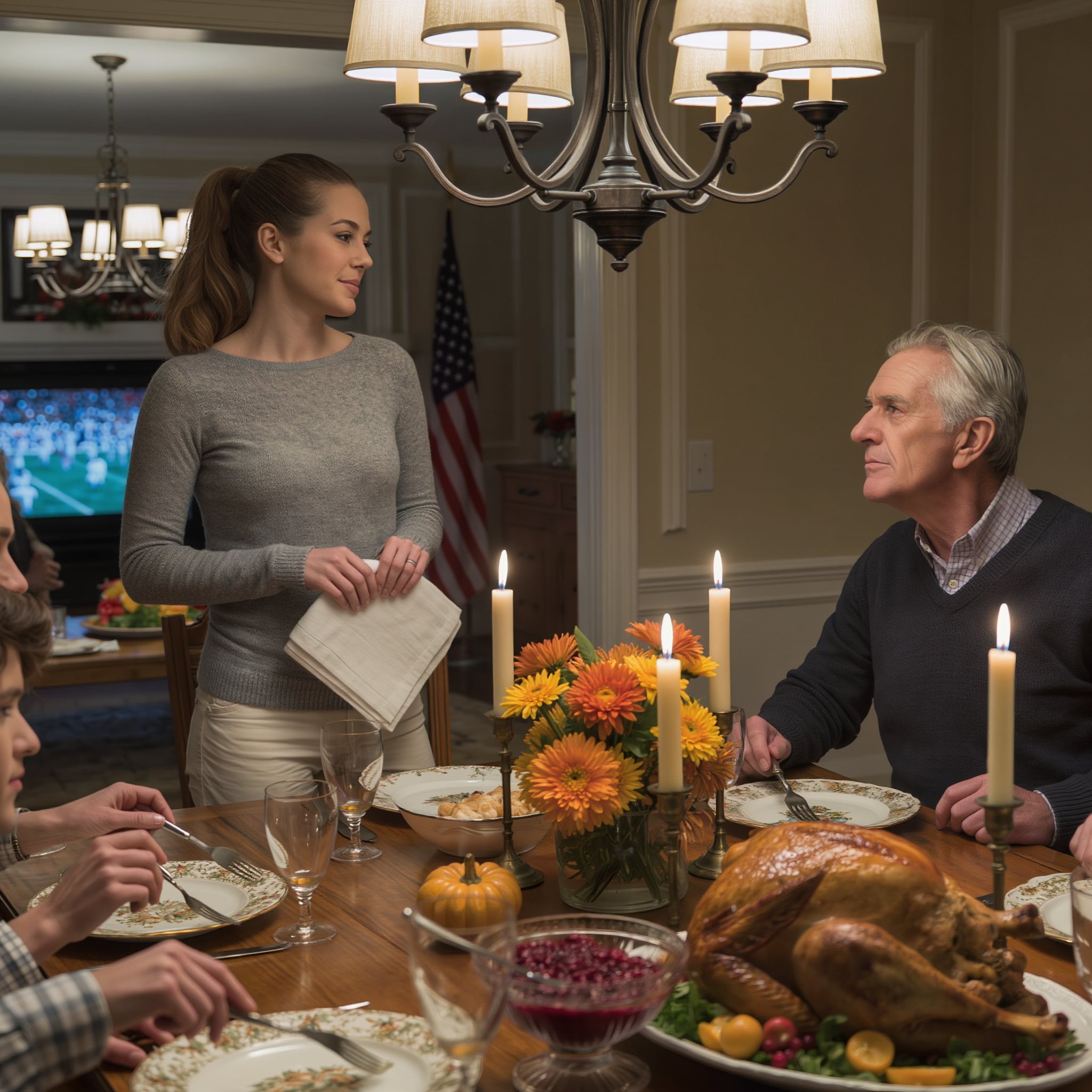 “Nella stanza calò il silenzio quando mio padre scattò: ‘Vattene da casa mia’, e io risposi: ‘La casa in cui porto avanti la mia eredità?’ – davanti a tutti – perché dopo anni in cui ero stato considerato semplicemente ‘fortunato’, finalmente avevo mantenuto un confine che nessuno poteva oltrepassare”.