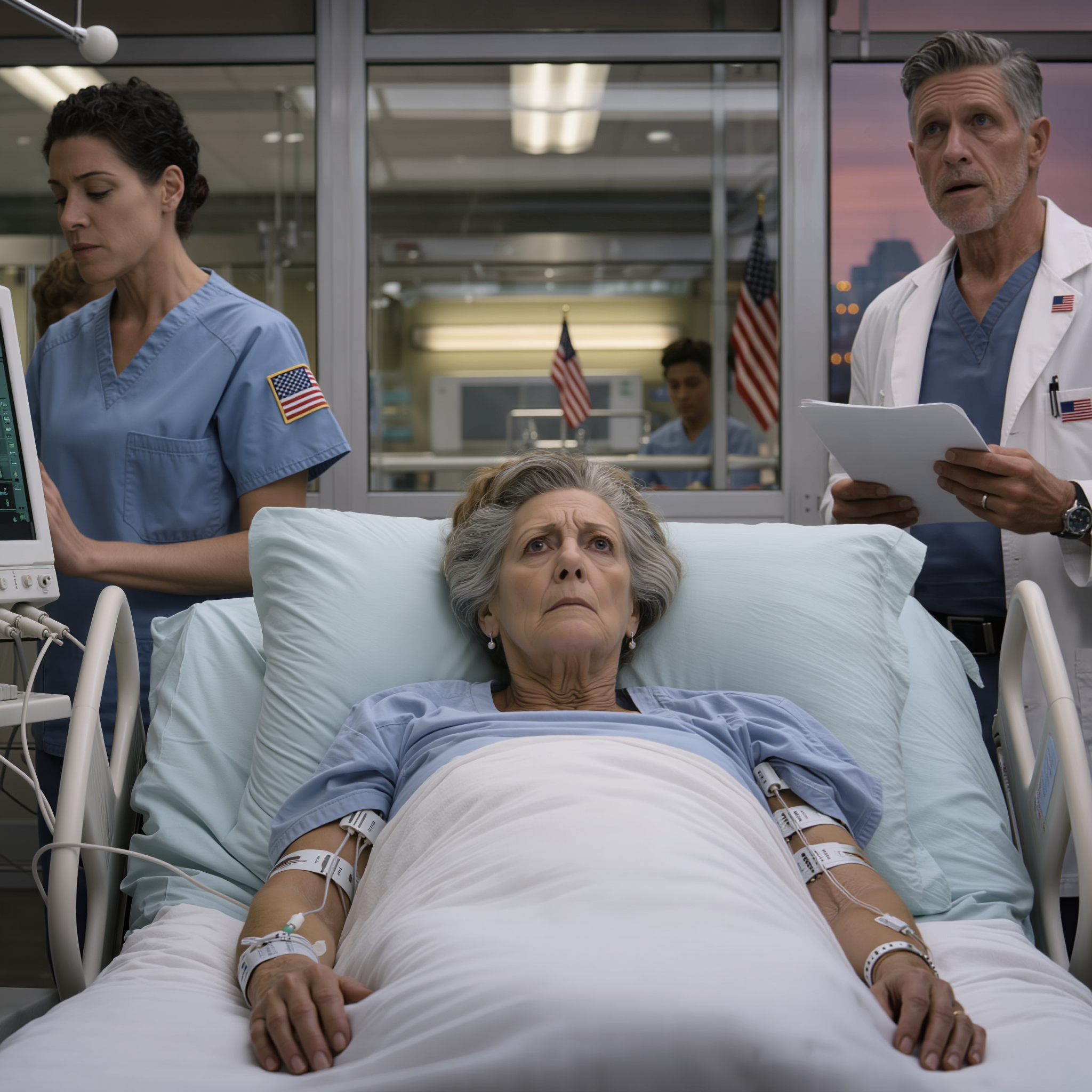 “Chiama un Uber, mamma. Domattina dobbiamo lavorare.” Mi sono stretto il petto e sono andato da solo al pronto soccorso di St. Mary, lo stesso posto in cui avevo lavorato per quasi 30 anni. Sei ore dopo, il mio cardiologo vide il mio nome e rimase immobile: dottor Colin Matthews, il ragazzo che amavo a sedici anni e che scomparve quando ero incinta. Poi ha chiamato i miei gemelli di 36 anni… e una verità ha reso l’unità di terapia intensiva completamente silenziosa.