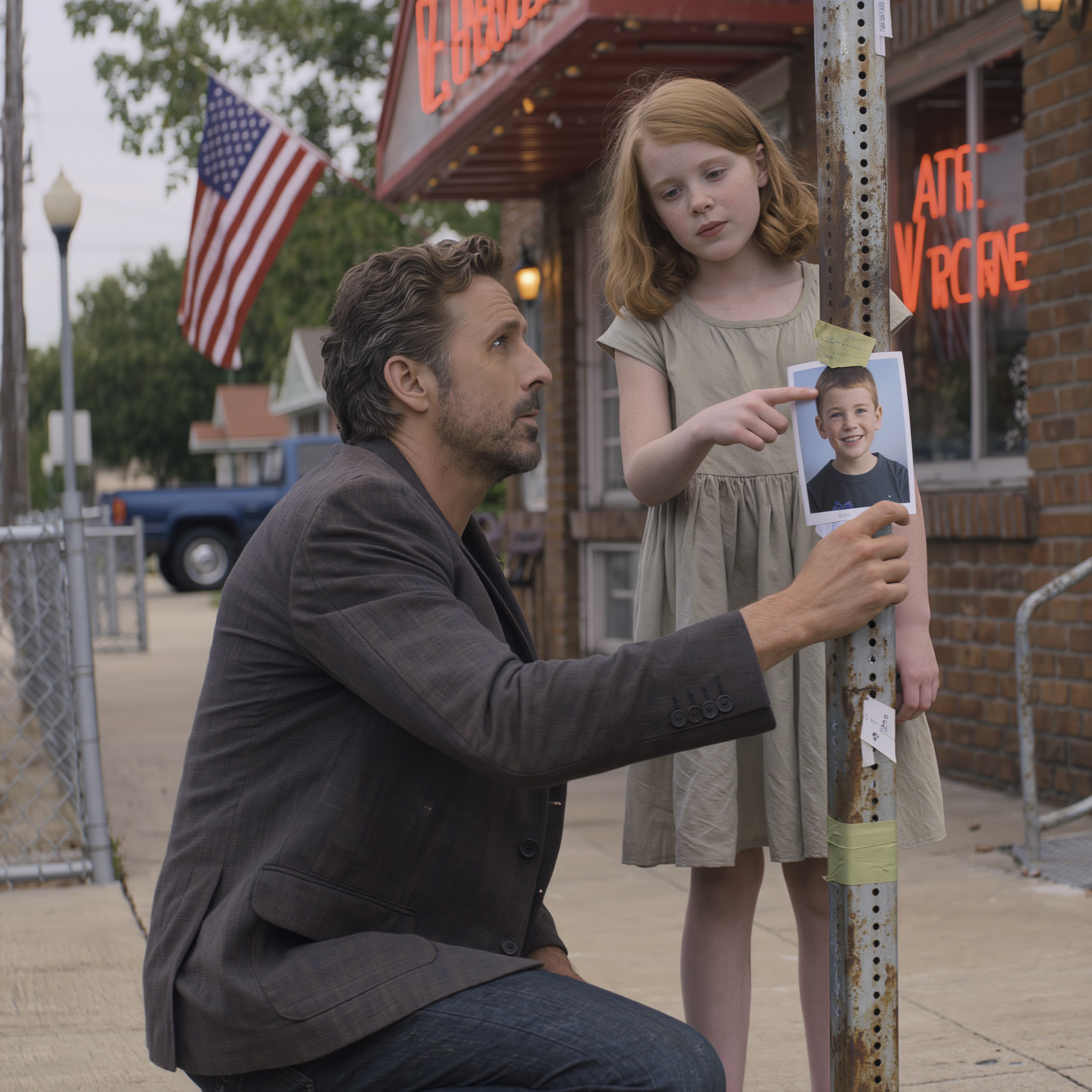 “Signore… quel ragazzo vive a casa mia”, sussurrò la ragazza scalza, così il padre miliardario la seguì oltre le recinzioni scrostate fino a un cancello storto… e la porta sbatté. Un segreto, un ragazzo che diceva “papà” nel sonno e un ritorno a mezzanotte hanno fatto emergere la verità, proprio prima che Arthur Wren vedesse finalmente il volto che aveva stampato su migliaia di poster.