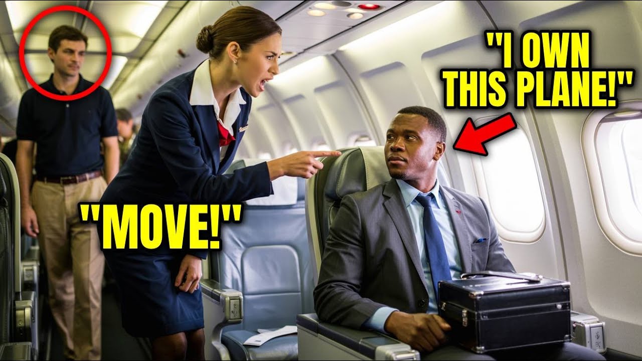 CEO nero cacciato dal posto VIP per passeggero bianco — si è bloccato quando li ha licenziati tutti all’istante