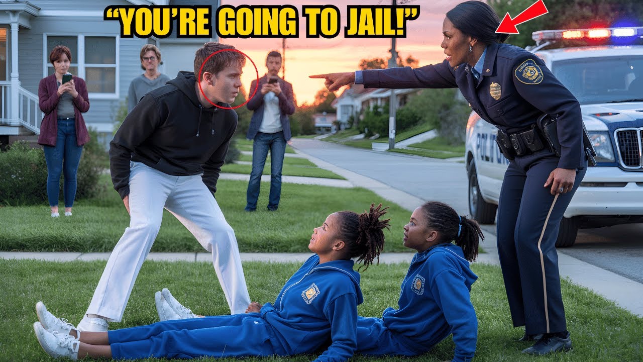 Un vicino bianco ha bullizzato le gemelle nere fino a farle svenire — tutti si sono bloccati quando la loro madre…