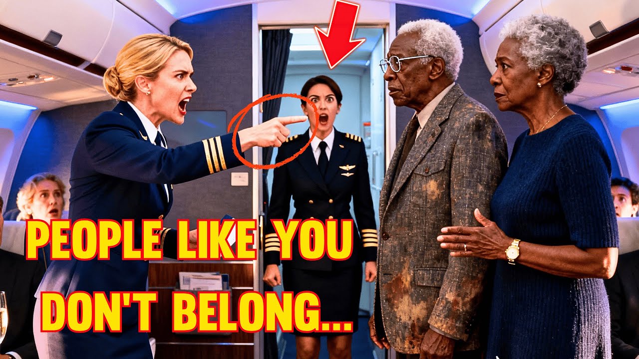 Assistente di volo rifiuta una coppia nera anziana — ignaro di aver fondato la compagnia aerea!