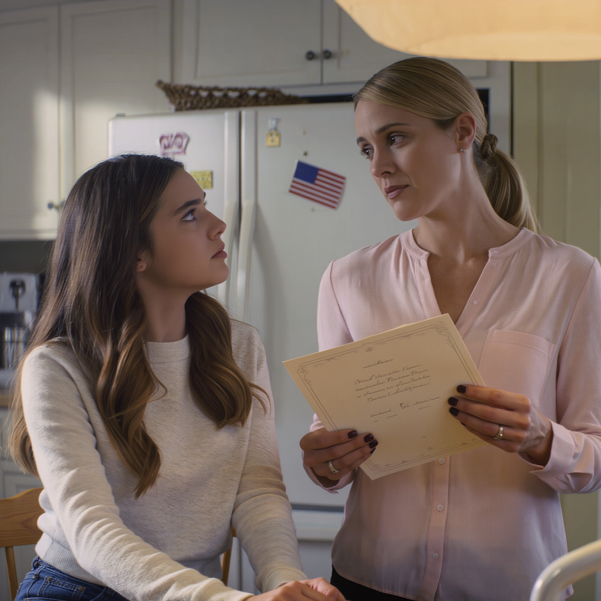 La mia famiglia ha detto che la mia figlia adottiva diciassettenne non poteva partecipare al matrimonio di mia sorella. Non ho discusso. Ho solo detto: “Allora la mia famiglia non ci sarà”. Ma quando è arrivato il pranzo di Natale, ho cambiato silenziosamente una piccola cosa e in meno di un minuto, l’intera tavolata è esplosa, tutti hanno perso completamente il controllo… perché all’improvviso si sono resi conto che avevo fatto qualcosa che nessuno avrebbe potuto fermare in tempo. Ero tre passi avanti a loro.