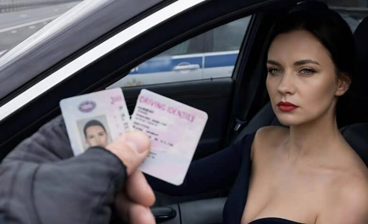 Il giovane ispettore stracciò platealmente la patente della ragazza, la derise e lasciò intendere apertamente che tutto si poteva “risolvere”, convinto di avere il potere dalla sua parte… finché lei, con assoluta calma, non tirò fuori dal cruscotto un altro tesserino
