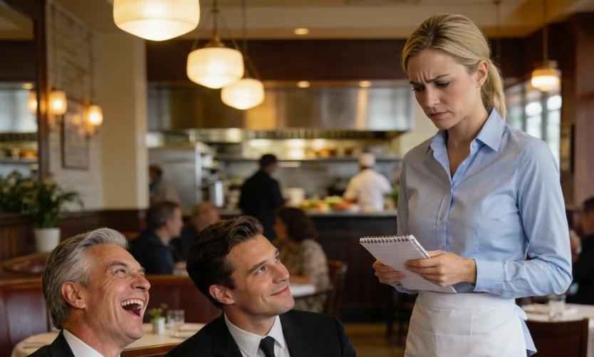 Il milionario ordinò in tedesco solo per salutarlo. La cameriera sorrise silenziosamente. Non sapeva che parlava sette lingue, e che una di queste gli avrebbe cambiato la vita per sempre.