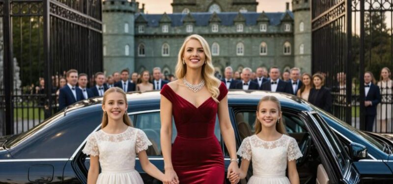 Invitò la sua ex moglie “povera” al suo matrimonio di lusso per umiliarla — ma tutto si fermò quando lei scese da un’auto di lusso con due gemelle e pronunciò parole che bloccarono la cerimonia