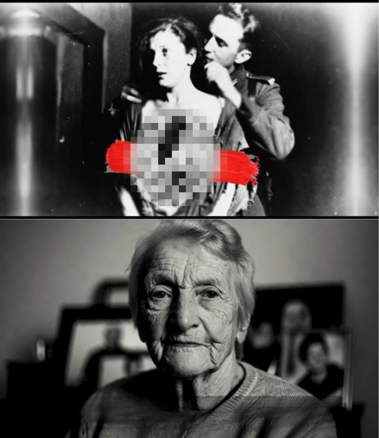 “Por favor, parem…” – O ritual aterrador da primeira noite de um prisioneiro francês no campo…