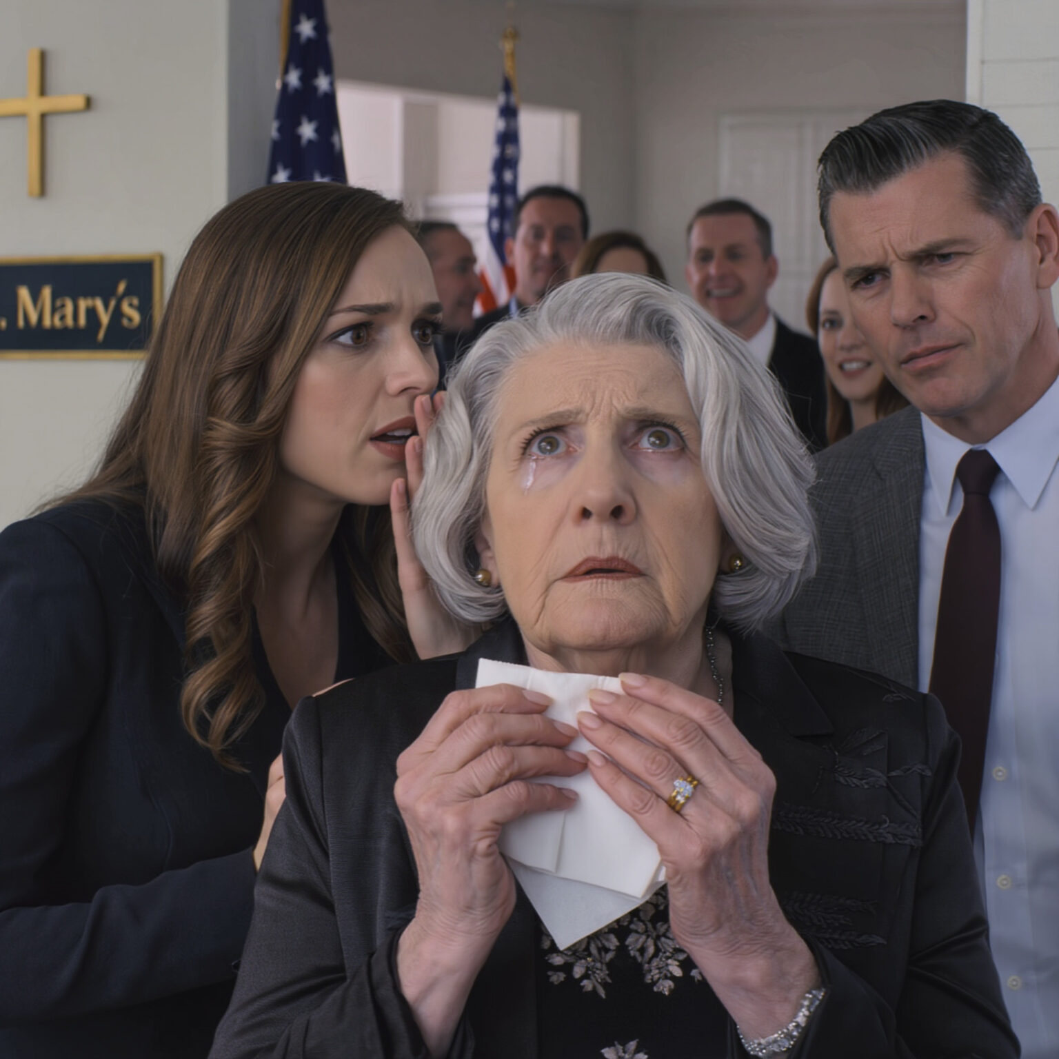 Al funerale di mio marito, ho sentito mia nuora dire: “Sbrigati con l’eredità, la metterò in una casa di cura!” Non aveva idea che mio marito avesse aggiunto una clausola su di lei nel testamento prima di morire… Mi ha chiamata vecchia e ha cercato di cancellarmi.