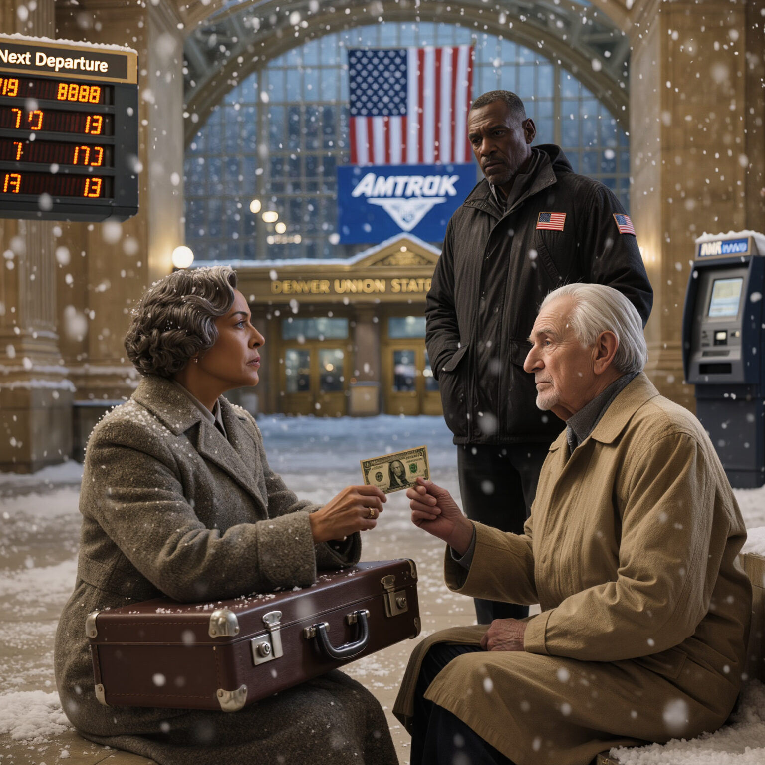 Mio marito mi ha lasciata per la sua segretaria e si è preso ogni centesimo che avevo. Ho venduto la mia fede nuziale per comprare un biglietto del treno. Alla stazione, quando ho visto un uomo tremare dal freddo, gli ho dato i miei ultimi 10 dollari perché potesse mangiare qualcosa di caldo… Tre giorni dopo, una limousine si è fermata davanti al rifugio dove alloggiavo e l’autista ha detto il mio nome…