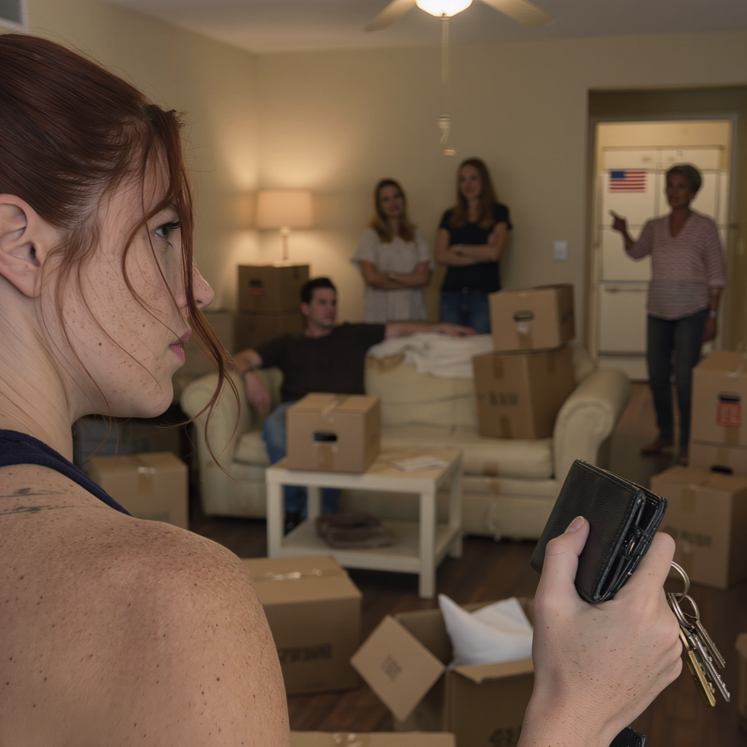 Mi accollai i debiti della mamma, pagai l’affitto e le spese di soggiorno, e mio fratello continuava a chiamarmi “la sorella peggiore” – la mamma addirittura abbaiò: “Prendi la tua roba e vattene, subito!”… ma nel momento in cui entrarono i traslocatori, tutti e tre si bloccarono a causa di una cosa che nessuno si aspettava…