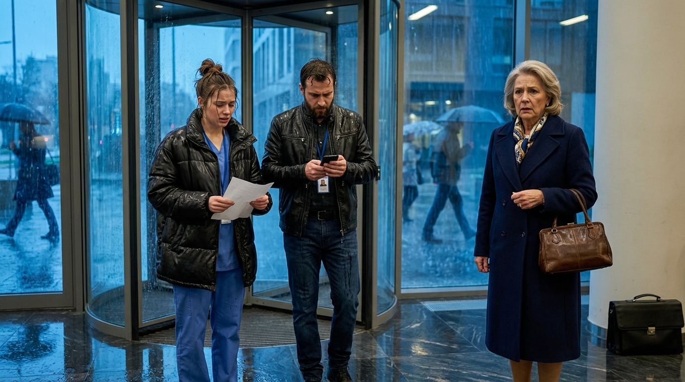 Minha filha disse que eu era “exagerada” e o marido dela não me queria no apartamento minúsculo deles, então arrumei minhas malas e dormi no sofá de uma amiga. Três meses depois, o prédio mudou de dono sem mais nem menos e o aluguel triplicou de repente. Eles invadiram o saguão exigindo explicações… até que o gerente apontou para a fila dos proprietários, olhou para eles e disse meu nome.