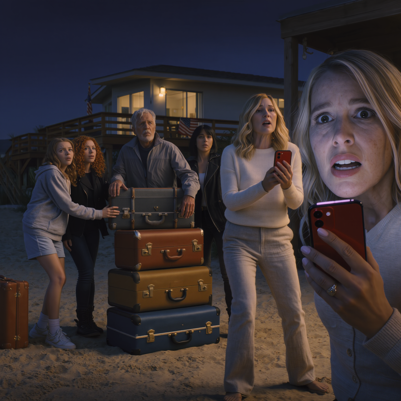 Eles estavam na minha casa de praia de 4,7 milhões de dólares em Malibu. Eu nunca dei permissão. Eles planejaram toda a viagem sem mim. Eu não aguentava mais ser tratada como um caixa eletrônico ambulante em vez de uma filha, então liguei para o meu administrador de imóveis e disse: ‘Troquem todos os códigos. Agora.’ À meia-noite, eles não conseguiram voltar para dentro e ficaram parados na areia com toda a bagagem.