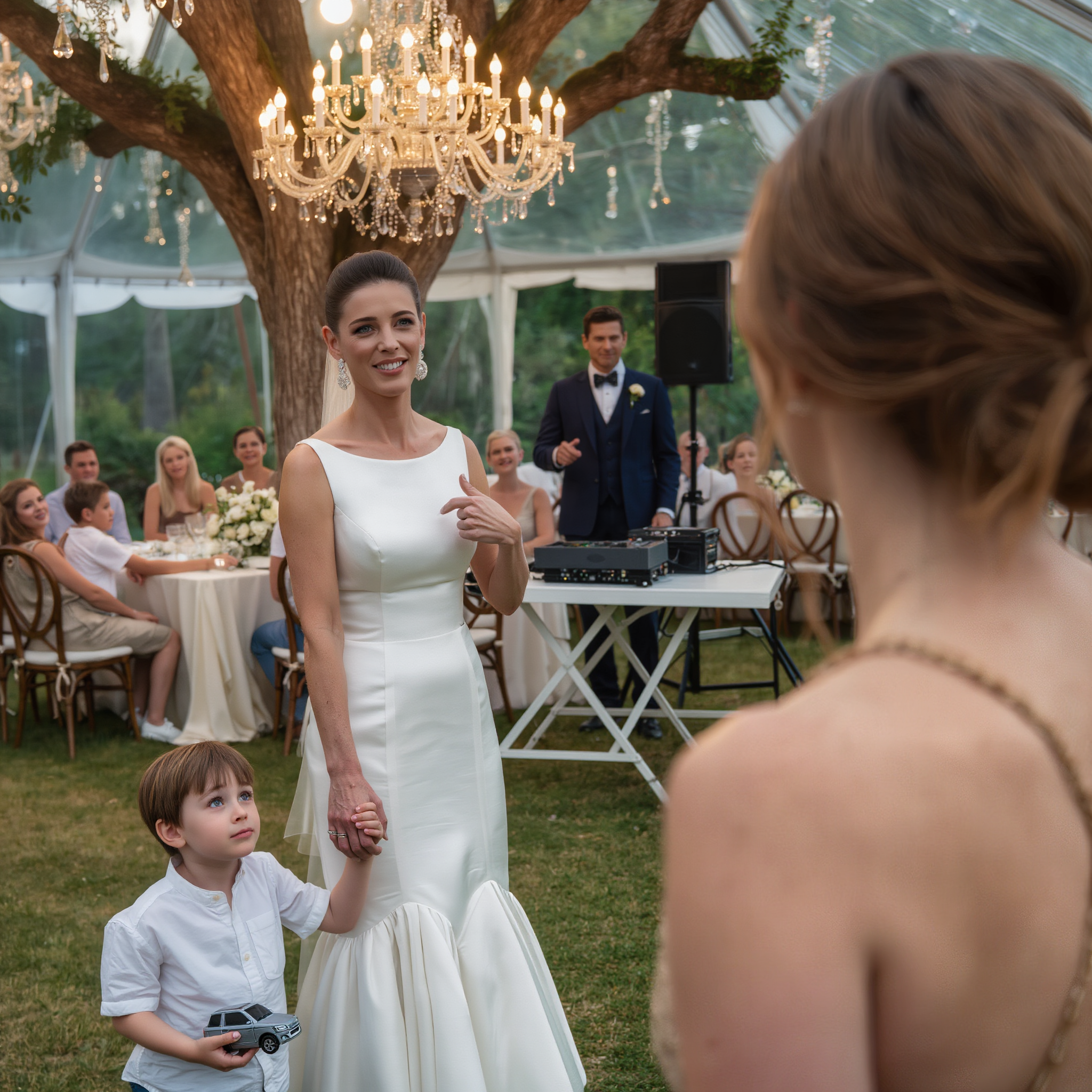 “Tuo figlio è troppo rumoroso, non dovrebbe sedersi al tavolo principale”, disse mia sorella, sorridendo allegramente mentre i suoi figli erano già seduti proprio accanto ai nostri genitori… mio figlio rimase lì, paralizzato dall’imbarazzo… Gli presi la mano e me ne andai direttamente dal matrimonio, e quella sera riaprii l’email: “un viaggio di 5 giorni in prima classe, pagato per intero”… due giorni dopo mi mandò un messaggio: “Quando partiamo?” e ​​io risposi con una sola frase che lasciò tutta la famiglia senza parole…