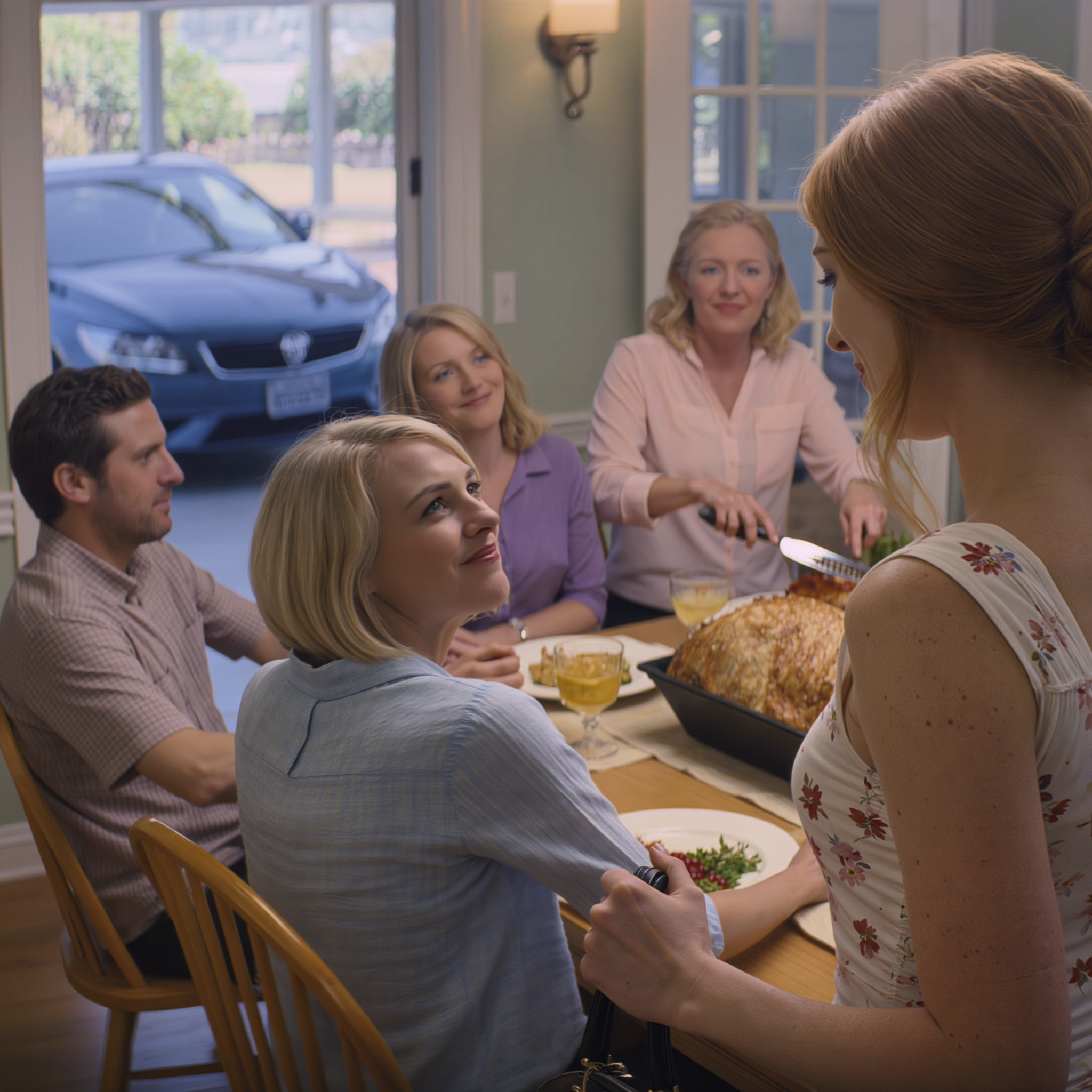 A cena, mio ​​nipote indicò la mia macchina e disse: “La mamma dice che l’hai presa in prestito dal tuo capo”. Tutti ridacchiarono. Sorrisi e me ne andai senza dire una parola. Quella sera, mia sorella mi mandò un messaggio: “Non dimenticare che devi pagare la casa”. Risposi: “Sistemeremo tutto”. Non ne avevano idea…