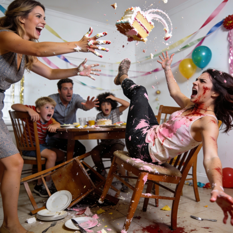 Il giorno del mio compleanno, mia sorella mi ha sbattuto la torta in faccia, e io sono caduto all’indietro pieno di sangue…