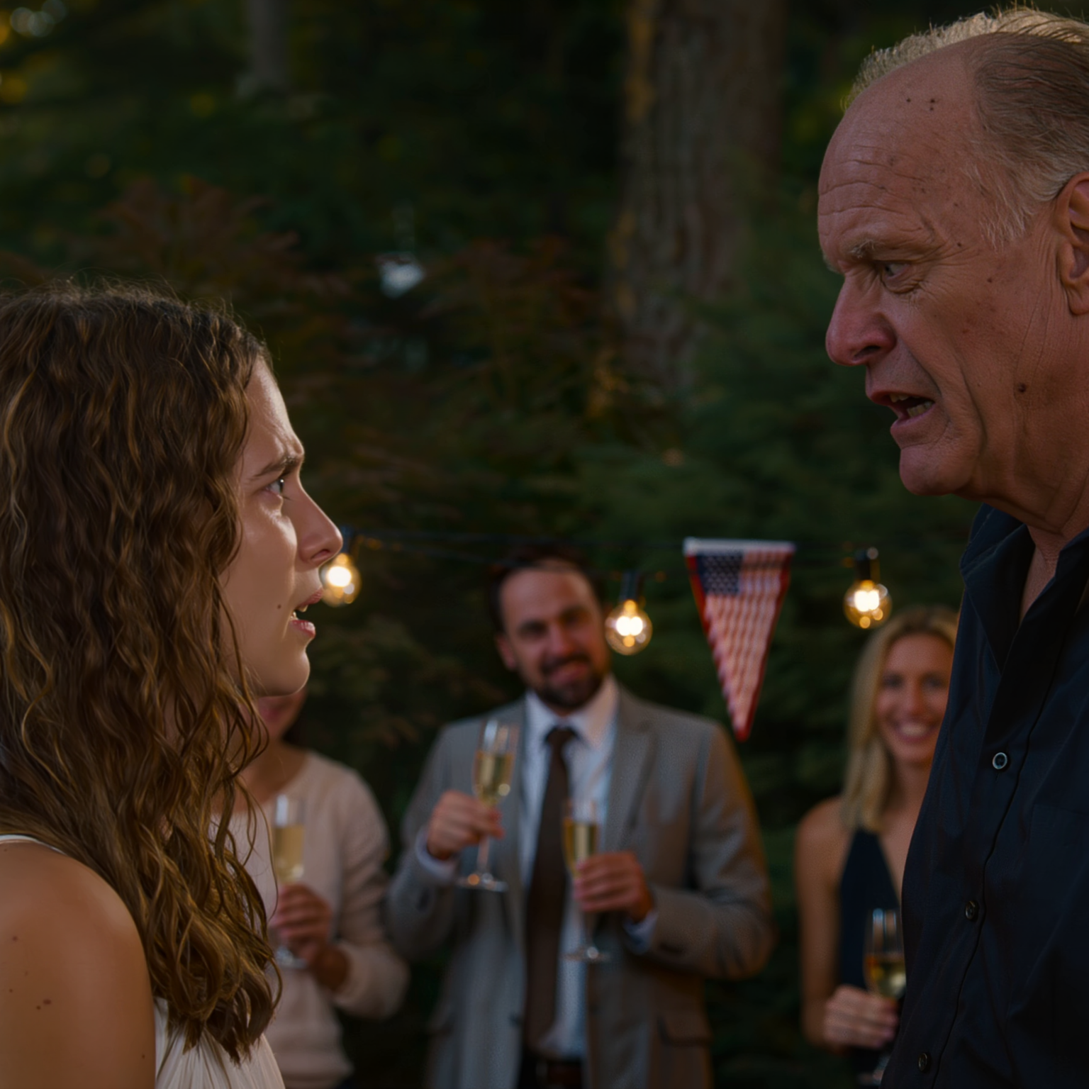 Il suo compleanno. La mia guancia si è infiammata subito dopo l’altalena di mio padre: “Che roba inutile e inutile mi hai regalato?”, ha urlato davanti a tutti. Ho ingoiato le lacrime e sono uscito. Quella notte, un SUV nero si è fermato, l’uomo a bordo mi ha guardato dritto negli occhi e ha detto cinque parole che hanno fatto crollare 18 anni di bugie.