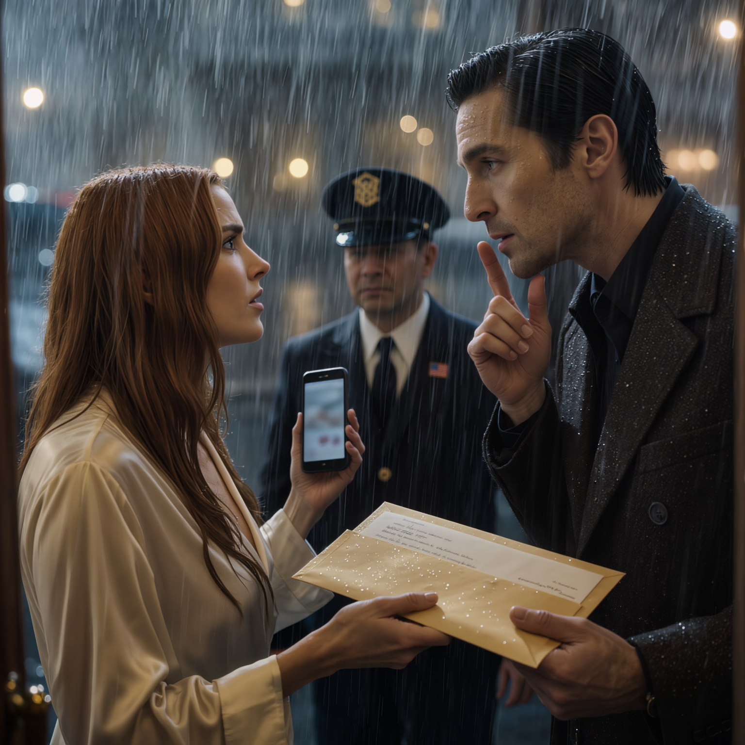 Enquanto eu me preparava para me separar, o marido da amante secreta do meu marido apareceu na minha porta e deslizou um cheque de 150 milhões de dólares pela minha mesa. Depois, inclinou-se para perto e sussurrou: “Não se divorcie dele ainda. Espere três meses.” Ele não estava comprando perdão, estava ganhando tempo. E na tarde seguinte, eu entendi exatamente o porquê