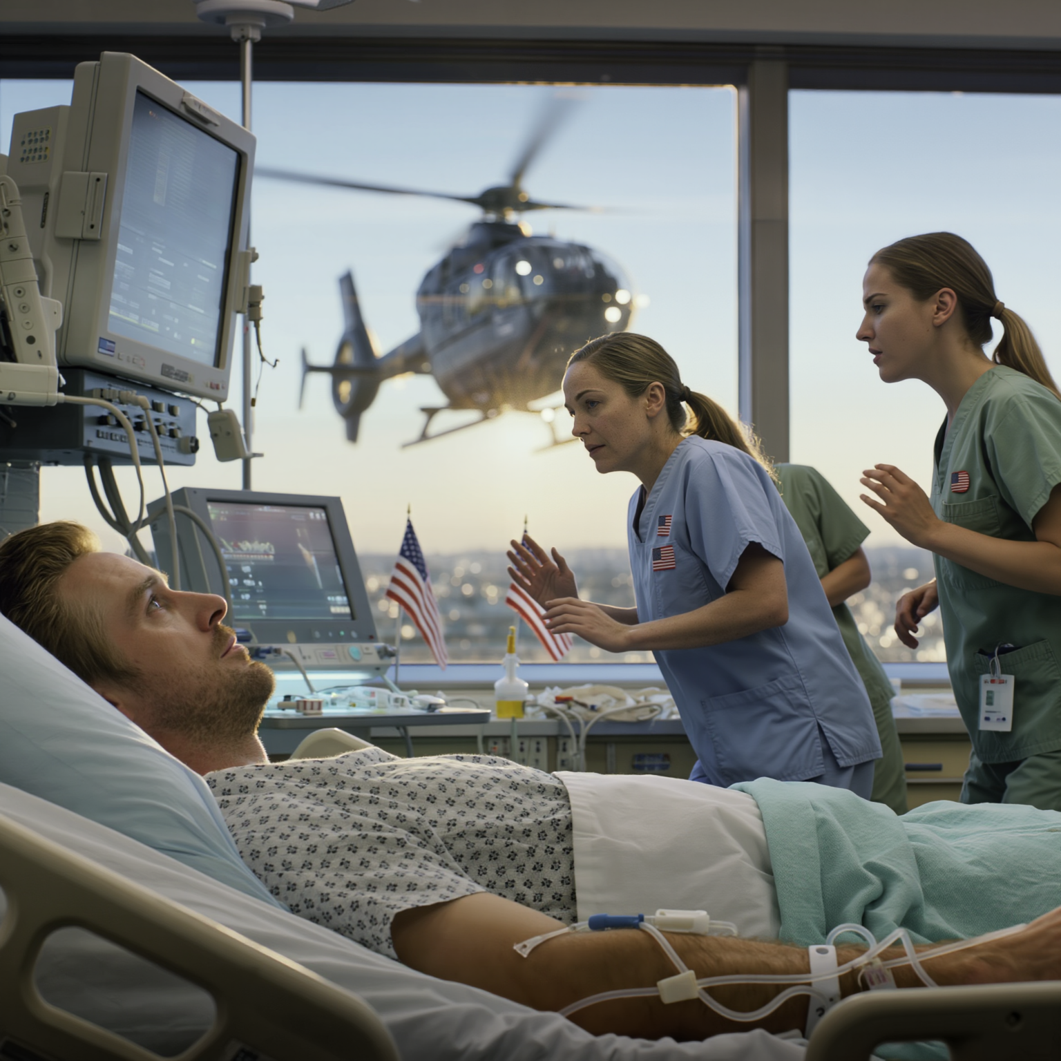 La mia famiglia mi ha lasciato al pronto soccorso a discutere del conto. Quando il mio cuore si è fermato per la terza volta, sono usciti a cena. Poi i finestrini hanno tremato sotto il rombo delle pale del rotore dell’elicottero della mia miliardaria moglie che stava atterrando.