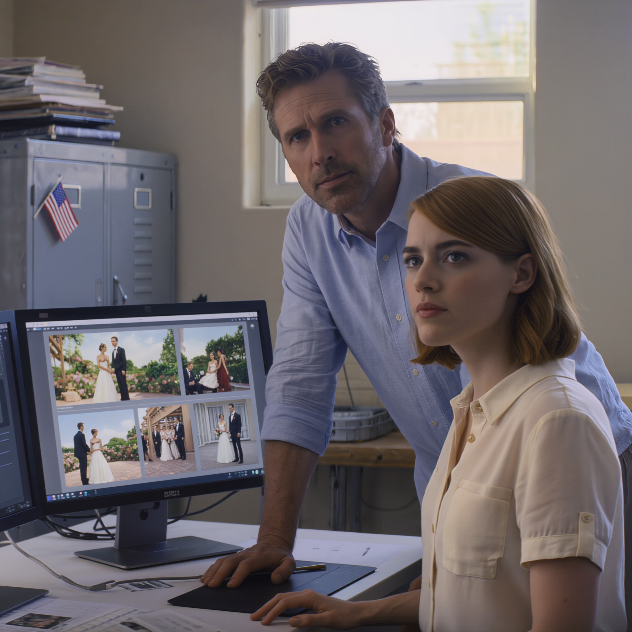 Un mese dopo il matrimonio di mia figlia, il fotografo mi chiamò e mi disse: “Signore, c’è qualcosa nel set fotografico del matrimonio che mi mette profondamente a disagio. Potrebbe passare oggi? Qualcosa… non va. E per favore, per ora, non dica niente a sua figlia”. Quello che mi mostrò… cambiò tutto.