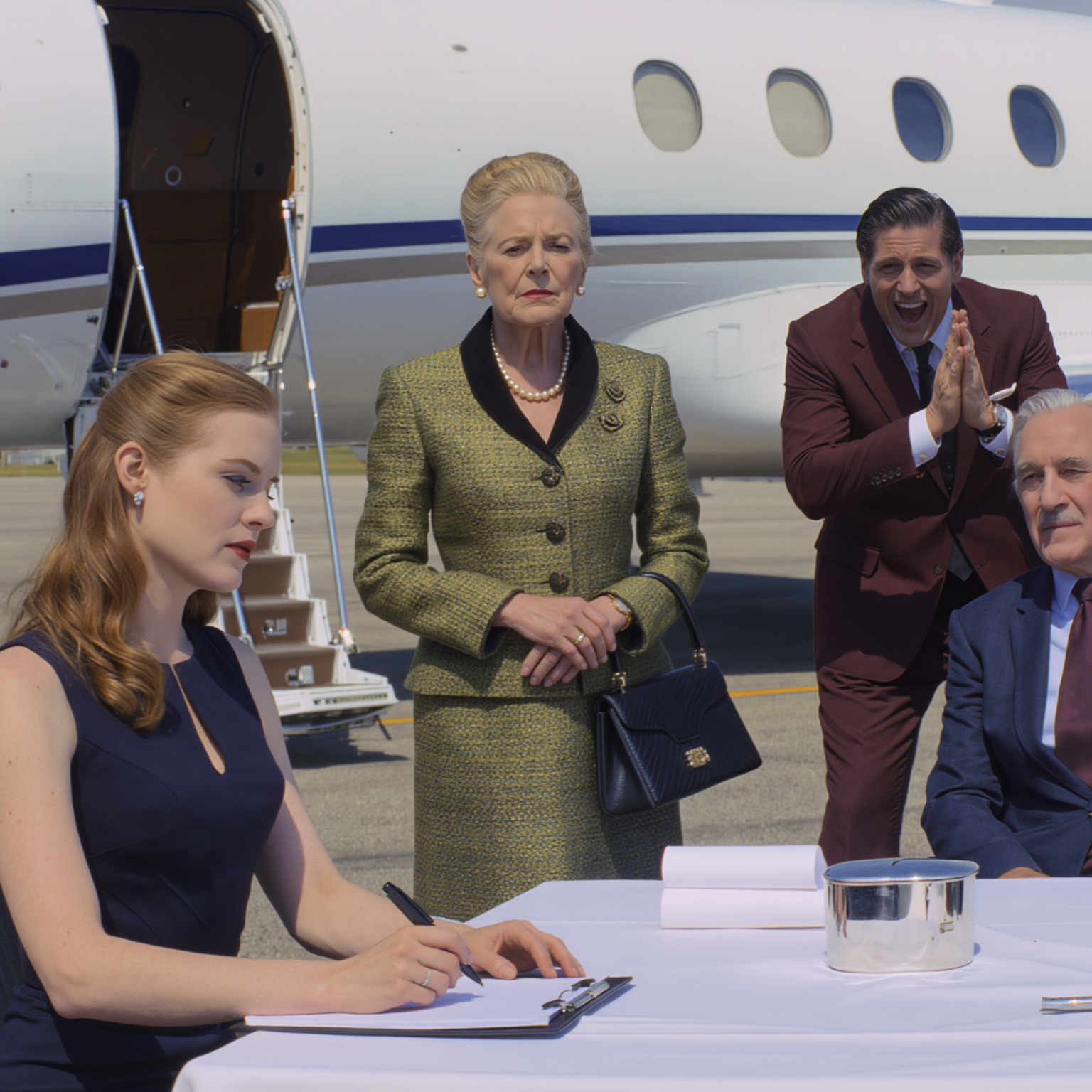 La chiamavano una cercatrice d’oro fortunata, quindi si assicurarono che se ne andasse con solo una firma e una valigia. In una tenuta del Connecticut che profumava di legno lucidato e denaro contante, Vivian Hayes sedeva dritta su una poltrona di pelle mentre suo marito controllava un orologio di lusso come se fosse in ritardo a un appuntamento. Sua madre gli stava alle spalle, con un gioiello di perle vintage, sorridendo come sorridono le persone quando sono sicure che la stanza appartenga a loro.