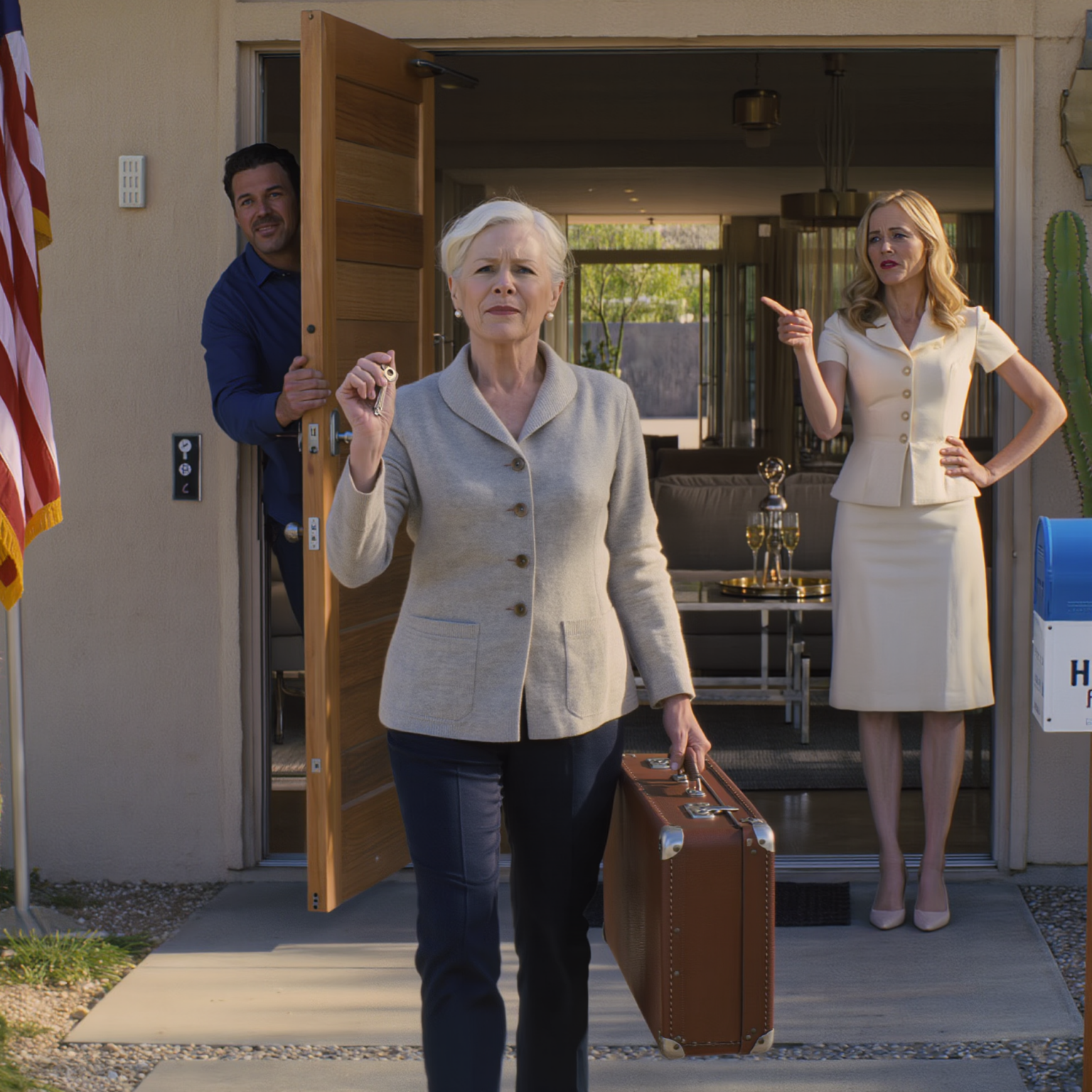 Il campanello suonò alle 11:27 e da quel singolo, luminoso rintocco capii che non ero venuto lì per essere “aiutato”. Ero venuto per essere gestito: parcheggiato in una stanza degli ospiti mentre la casa di mio figlio si riempiva di risate, flauti di cristallo e di quella sicurezza disinvolta che le persone dimostrano quando credono di essere circondate dai propri cari.