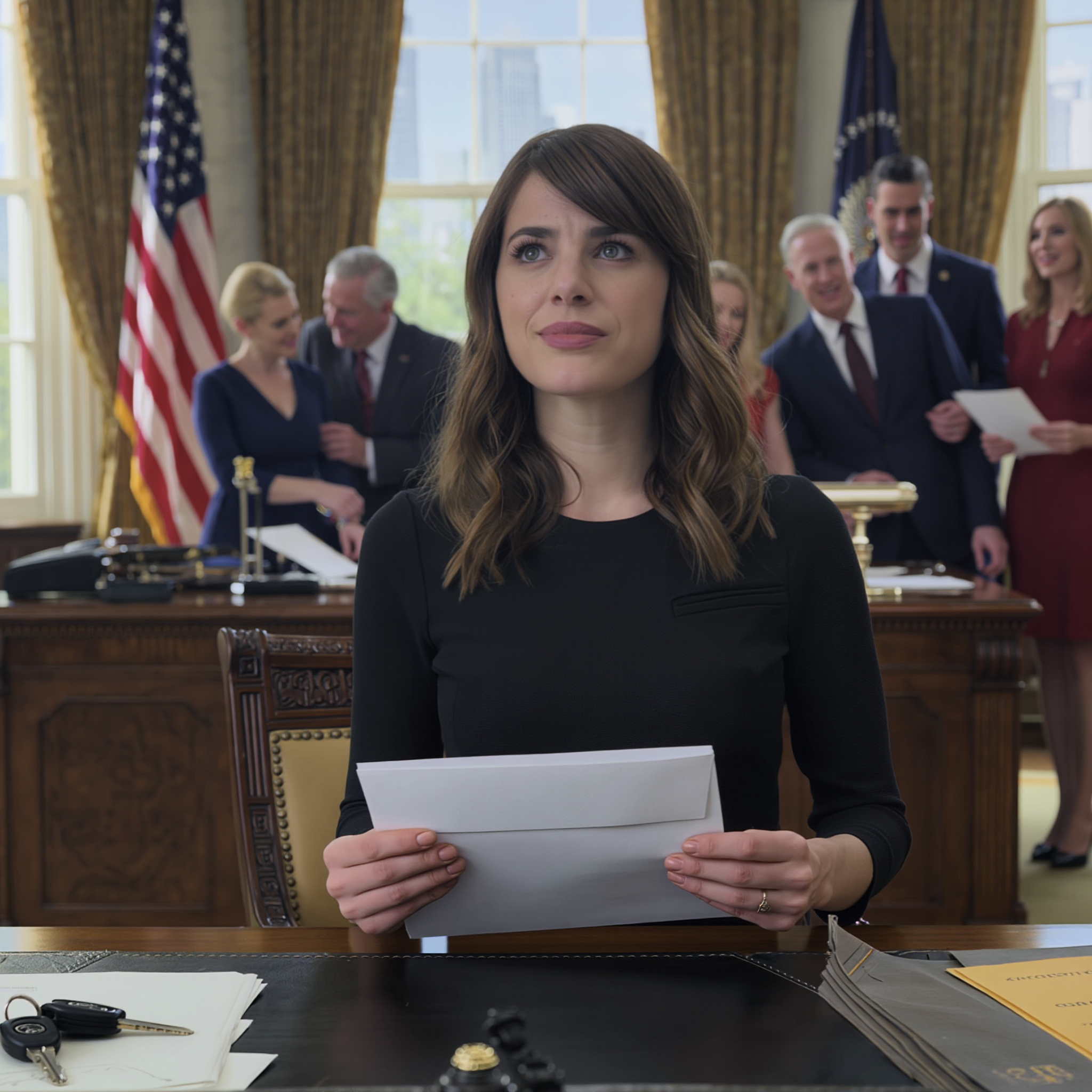 La mia famiglia ha ricevuto milioni al funerale di mio nonno: il suo yacht, l’attico, le auto di lusso e persino l’azienda. A me, l’avvocato ha consegnato solo una piccola busta con un biglietto aereo per Monaco. “Immagino che a tuo nonno non importasse poi tanto”, disse mia madre con una risatina. Ferito ma curioso, ci andai comunque. Appena arrivato, un autista mi mostrò un cartello con il mio nome: “Signora, qualcuno dell’ufficio del principe vorrebbe vederla”.