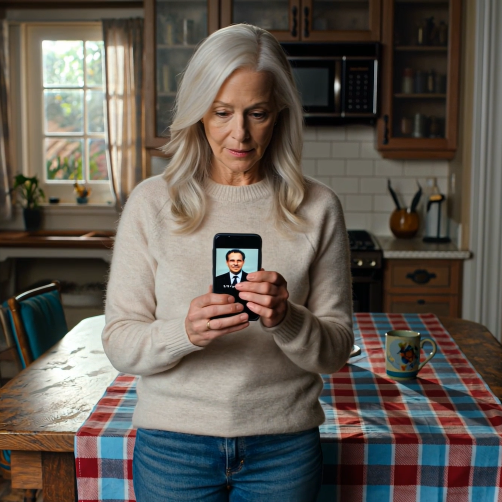 Mia nuora ha lasciato il telefono a casa mia. Ha squillato e la foto del chiamante sullo schermo era quella di mio marito… l’uomo che era scomparso cinque anni prima. L’ho fissata per un secondo, convinta che si trattasse di un problema tecnico, poi ho aperto il messaggio e mi è mancato il respiro.
