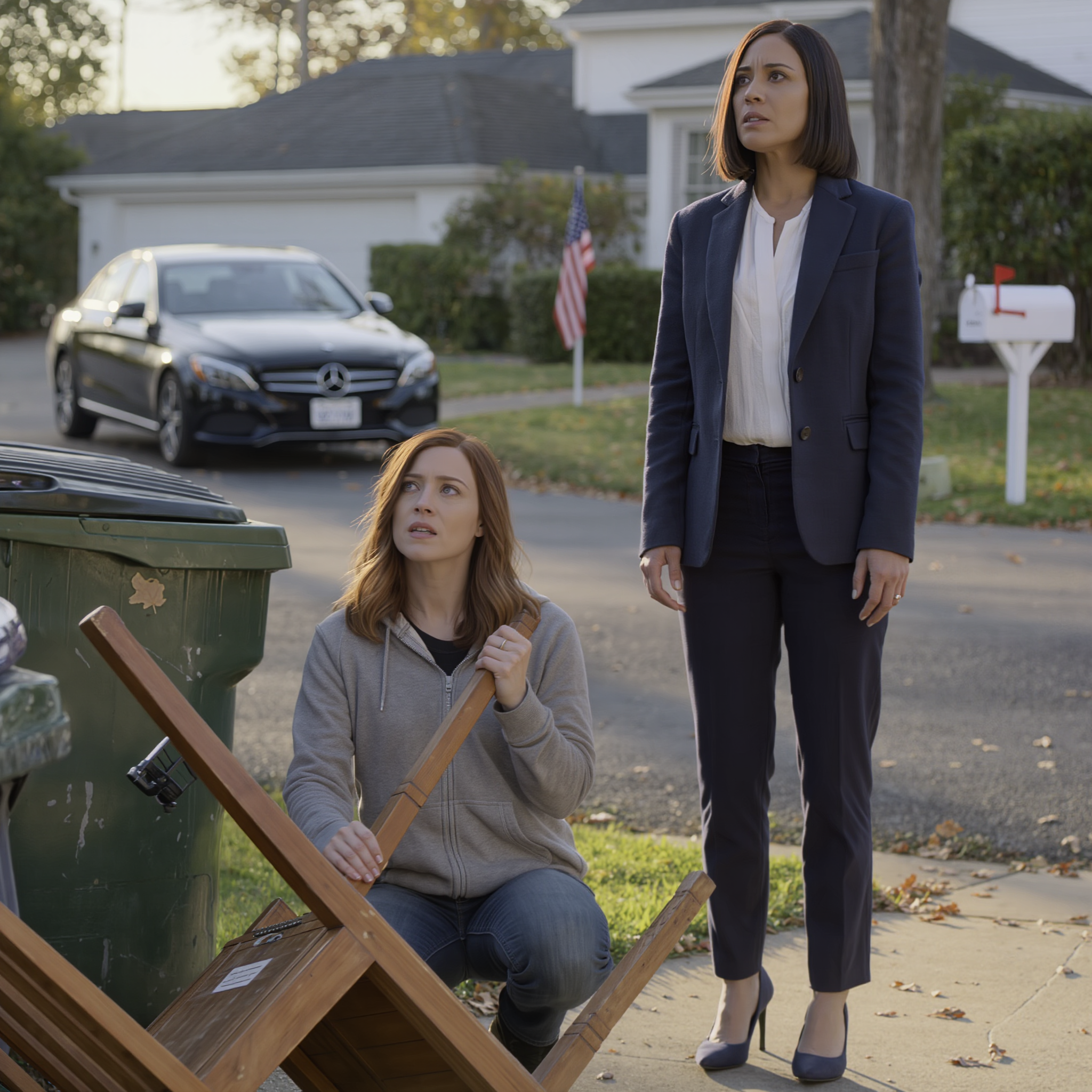 Dopo il divorzio, il mio ex marito e i suoi costosi avvocati si sono assicurati che non portassi via nulla. “Nessuno vuole una donna senza un posto dove andare”, disse come se fosse l’ultima parola. Giorni dopo, mentre rovistavo in un bidone della spazzatura alla ricerca di qualcosa da vendere, una donna con un cappotto lucido mi si avvicinò. “Mi scusi”, disse dolcemente. “Lei è Sophia Hartfield?” Quando annuii, sorrise come se mi stesse cercando. “Il suo prozio a New York è appena morto”, disse. “Lei le ha lasciato la sua villa, la sua Ferrari e il suo patrimonio da 47 milioni di dollari, ma c’è una condizione…”