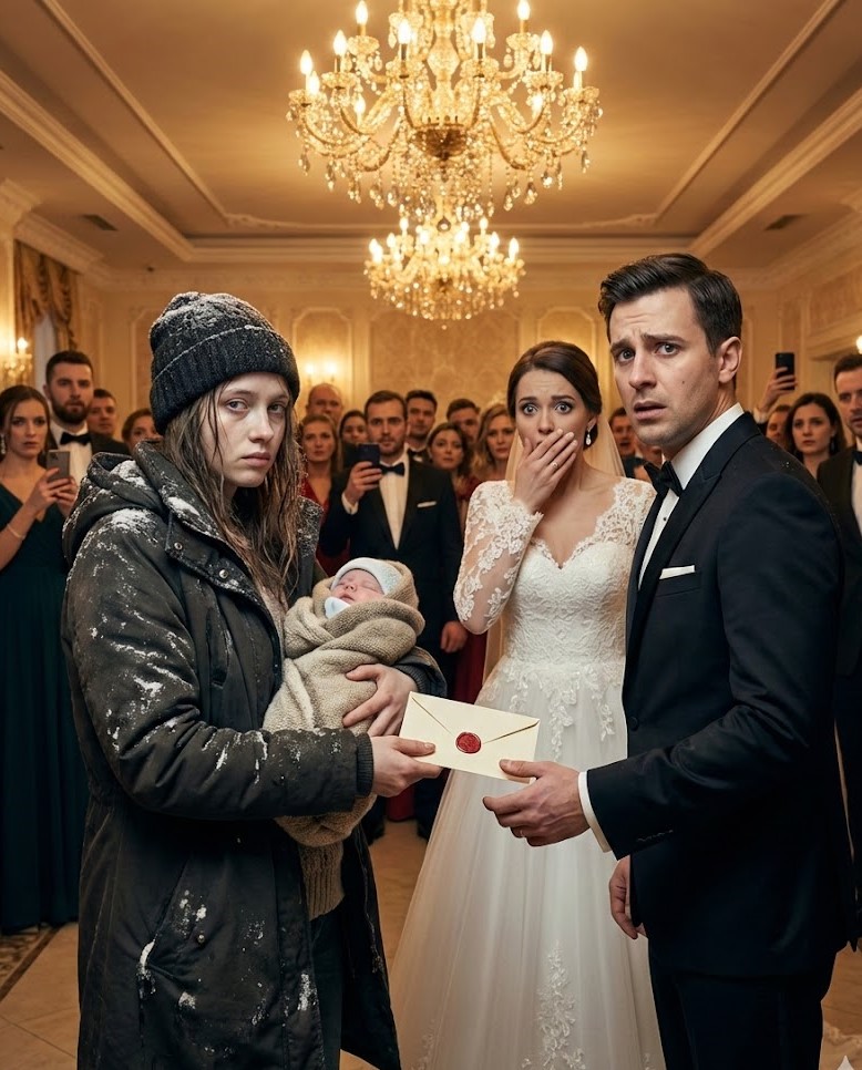 La mia ex ha lasciato me e il nostro bambino morire in una tempesta di neve… Così mi sono presentata al suo matrimonio