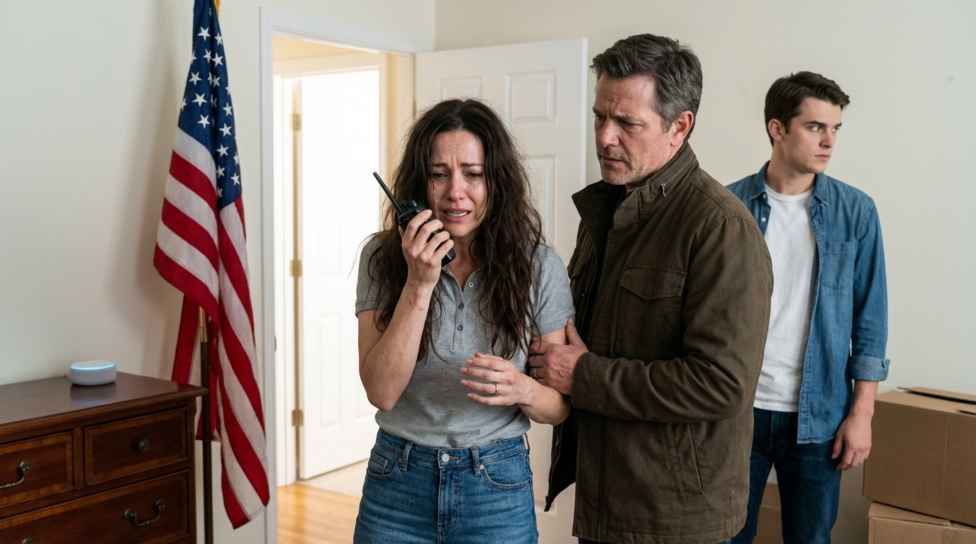 “Vou me mudar na quarta-feira à tarde”, minha irmã piscou, “Papai já me deu a aprovação final”, e eu abri meu aplicativo para ver o sistema programado e ativado para quarta-feira de manhã — sensor de movimento, gravação de invasão, chamada para a polícia — antes mesmo de ela chegar.