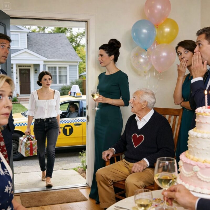 Il nonno mi vide scendere da un taxi e mi chiese: “Dov’è la tua BMW del compleanno?”. La mamma scoppiò a ridere e rispose: “Oh, l’abbiamo regalata a tua sorella!”. Rimase in silenzio per un attimo… poi il giorno dopo chiamò il suo avvocato.