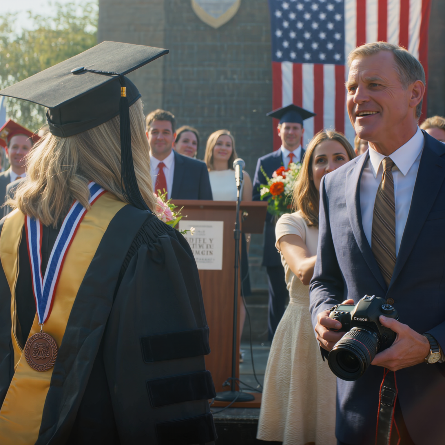 Mia sorella frequentava una scuola privata che costava 65.000 dollari all’anno, e io mi sentii dire: “Scoprilo da solo, non vale la pena investire in te”. Quattro anni dopo, i miei genitori si presentarono vestiti di tutto punto, con i fiori in mano, seduti in prima fila, aspettando il suo momento. Entrai come un’ombra, nessuno mi notò nemmeno… finché l’intero stadio non piombò nel silenzio più assoluto quando qualcuno chiamò sul palco il suo nome.