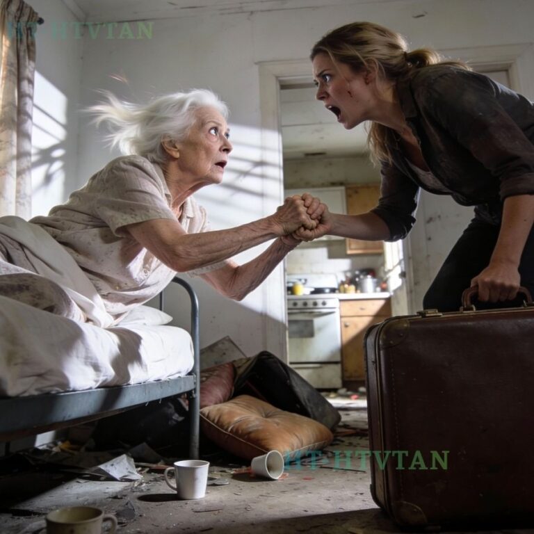 QUANDO SONO TORNATA DAL VIAGGIO, MIO MARITO E MIA MUESTA AVEVA LASCIATO UN BIGLIETTO: “AFFRONTATE QUESTA VECCHIA SENILE!”. HO TROVATO SUA NONNA STAVA MORENDO. ALL’IMPROVVISO SUSSURRÒ “AIUTAMI A VENDICARMI…” Quando finalmente sono entrata nel vialetto, con il motore che ticchettava dolcemente mentre si raffreddava, il silenzio mi ha colpito per prima.