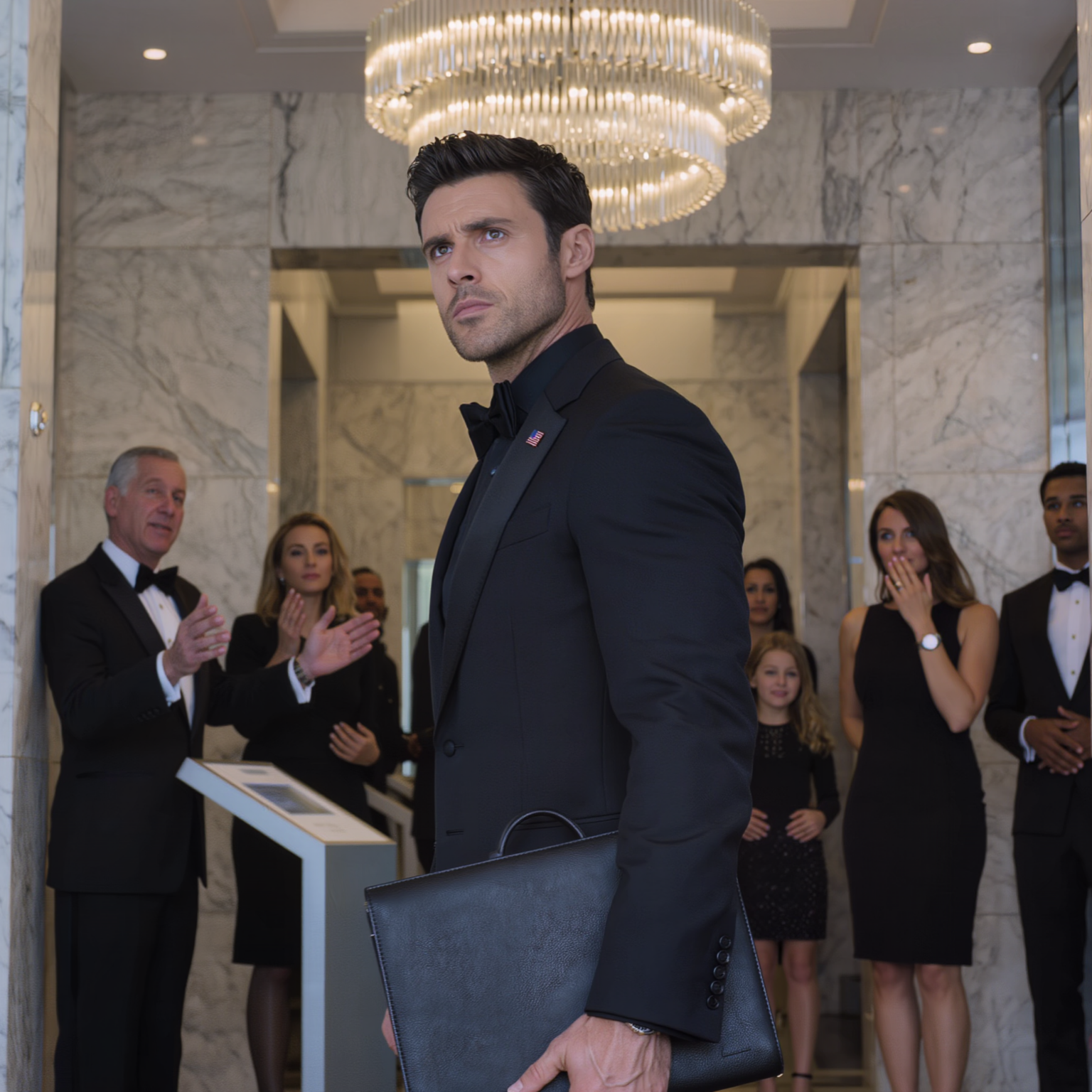 L’invito diceva: “Ricevimento executive in abito da sera. Solo rimpianti.”… mio padre aggiunse una frase agghiacciante: “Se vieni, me ne pentirò.”… Risposi con una sola parola… quella sera si diresse verso la Platinum Lounge e fu fermato: “Signore, questa sezione è riservata solo agli ospiti del PROPRIETARIO.”… ringhiò: “Chi è il proprietario?”… la guardia sorrise e basta…