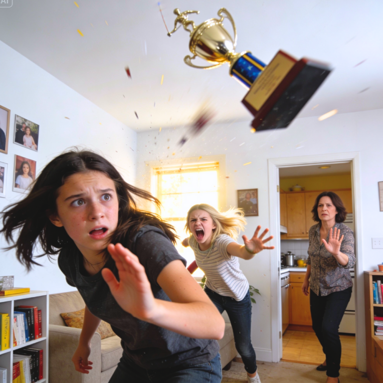 La mia sorella adottiva mi ha tirato in testa il mio trofeo di scienze, urlando: “Non te lo meriti!” e mi ha avvelenato il cibo per essere entrata all’università. Quando ho implorato mia madre di aiutarmi, lei mi ha risposto: “Non mostrare i tuoi successi dove Chloe può vederli!”. E poi ha sbottato: “Se vuoi il meglio per tua sorella, la aiuterai a guarire!”. Non ho detto una parola…