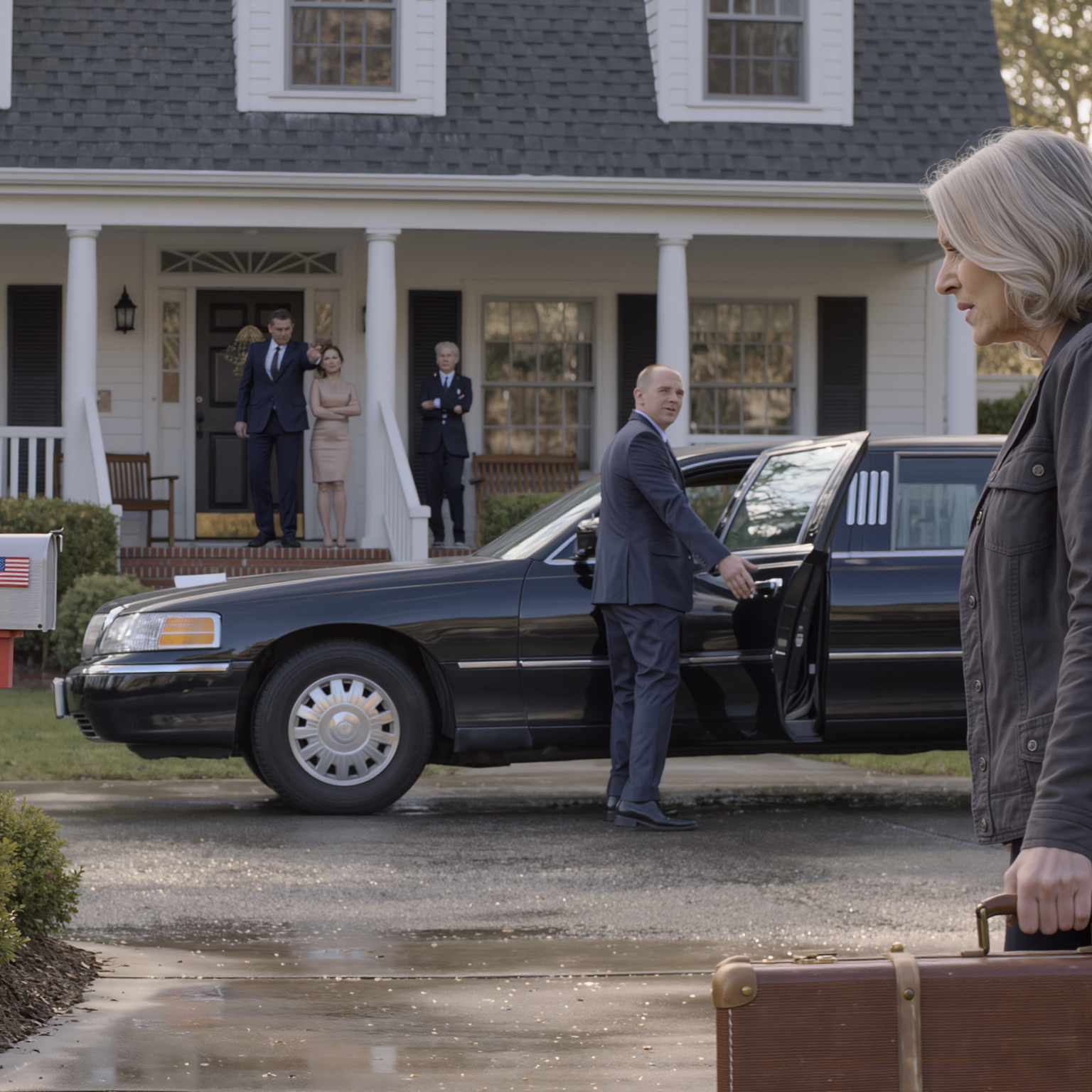 “Se non vuoi andare in una casa di cura, fai una valigia e vattene da casa mia, subito!” urlò mio figlio, guardandomi negli occhi. Rimasi calma, sorrisi, piegai i vestiti e chiusi la valigia. Un’ora dopo, arrivò una limousine. Quando aprì la portiera e vide chi era venuto a prendermi… il suo sorriso svanì.