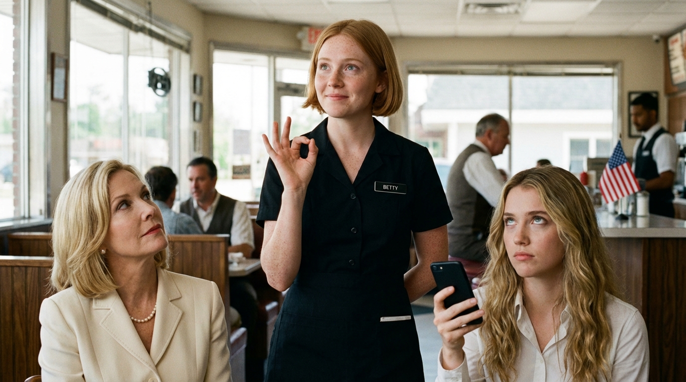 Il giorno della Festa della Mamma del 2026, mia madre portò la mia sorella “preferita” a fare un brunch proprio nello stesso ristorante dove faccio il cameriere per pagarmi l’università. Mi squadrò da capo a piedi in uniforme, sorrise compiaciuta e disse a voce abbastanza alta da farsi sentire da sei tavoli: “Oh mio Dio, quindi lavori ancora qui. Che imbarazzo per noi”. Sorrisi, posai il menu e dissi quattro parole. Meno di un minuto dopo, il direttore arrivò di corsa al loro tavolo.