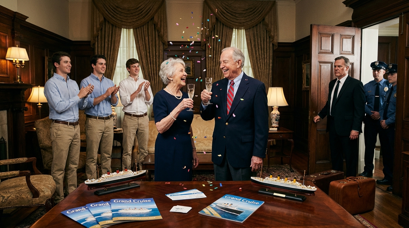 “Abbiamo venduto il vostro pozzo dei soldi in centro per 1,2 milioni di dollari”, hanno annunciato i genitori, che stavano già prenotando crociere in Europa. Lo avevano detto ai loro amici del country club. A metà dei festeggiamenti, il direttore della società storica è arrivato con la polizia. “Questo edificio ha lo status di edificio protetto. Chi ha autorizzato questa vendita?” Gli acconti del padre per la crociera non erano rimborsabili. L’indagine per frode è iniziata quella sera…