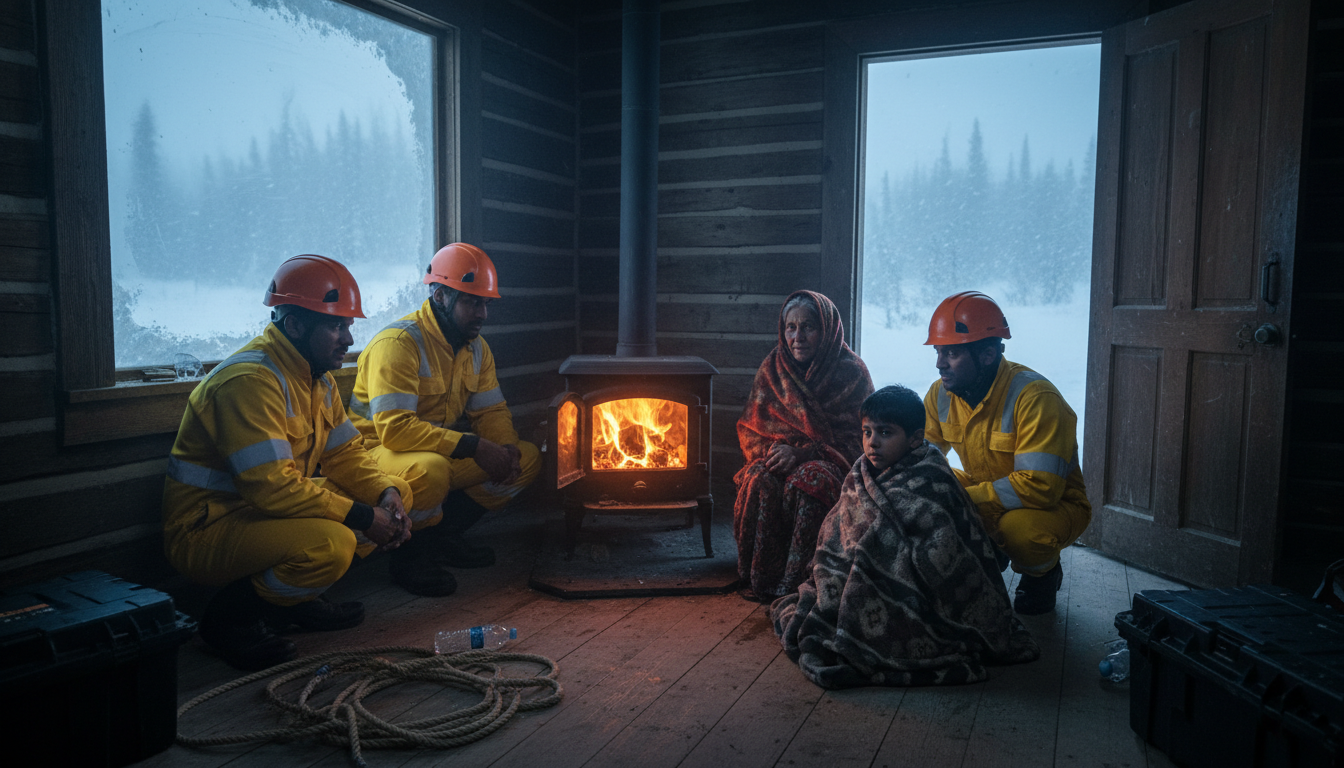 Un’anziana donna aprì la sua casa a una temuta banda di motociclisti nel mezzo di una bufera di neve… Chiesero solo di sopravvivere alla notte. All’alba, ciò che fecero cambiò per sempre la città del Montana.