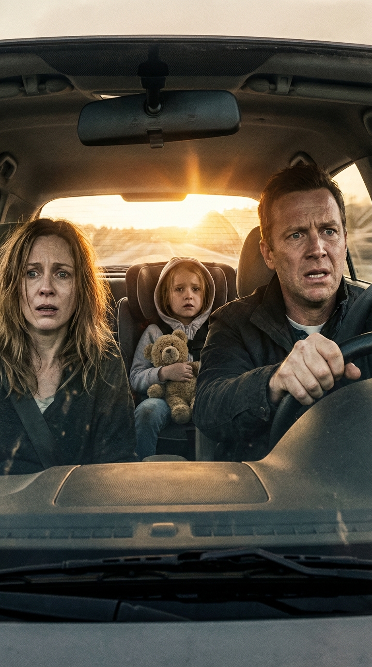 „Egy családi autózás során a 4 éves kislányom azt mondta: ‘Apu, a kislány a csomagtartóban azt akarja, hogy engedd ki!'” A férjem teljesen megdermedt, sokkolták a lányunk rejtélyes szavai. Amikor kinyitottuk a csomagtartót, az üres volt… de az igazi rémület csak akkor kezdődött, amikor rájöttünk, hogy a lányunk olyan titkokat tud, amiket évtizedekkel ezelőtt mélyre temettünk.