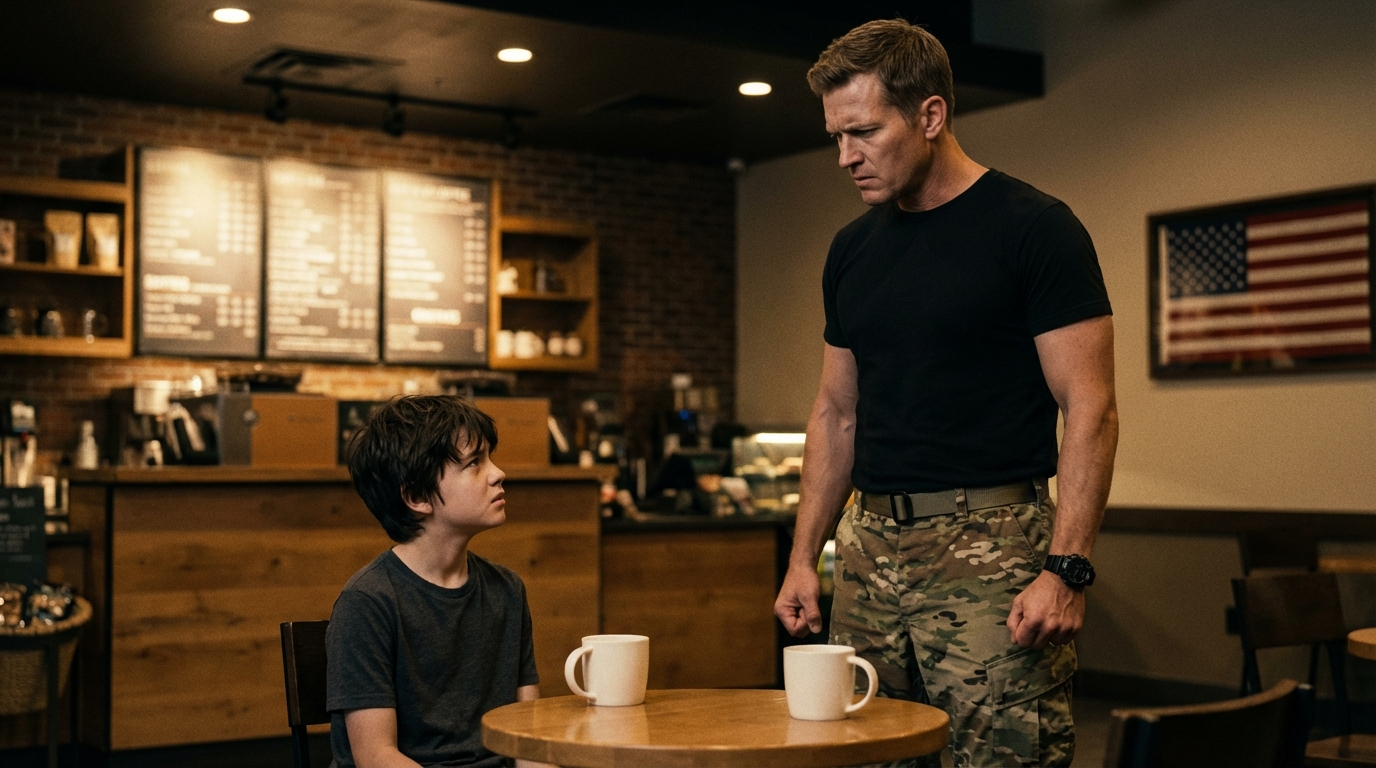 Un bullo schiaffeggia un padre single in un bar, senza sapere che è una leggenda della Delta Force