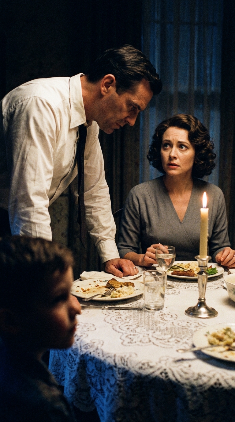 Te csak egy technikus lány vagy” – mondta. „Az én tetőm alatt parancsokat követsz.” Teljes egyenruhában sétáltam be a vacsorájára. „Tengernagy a fedélzeten!” A szoba megfagyott. Emily – Amerikai Haditengerészet.