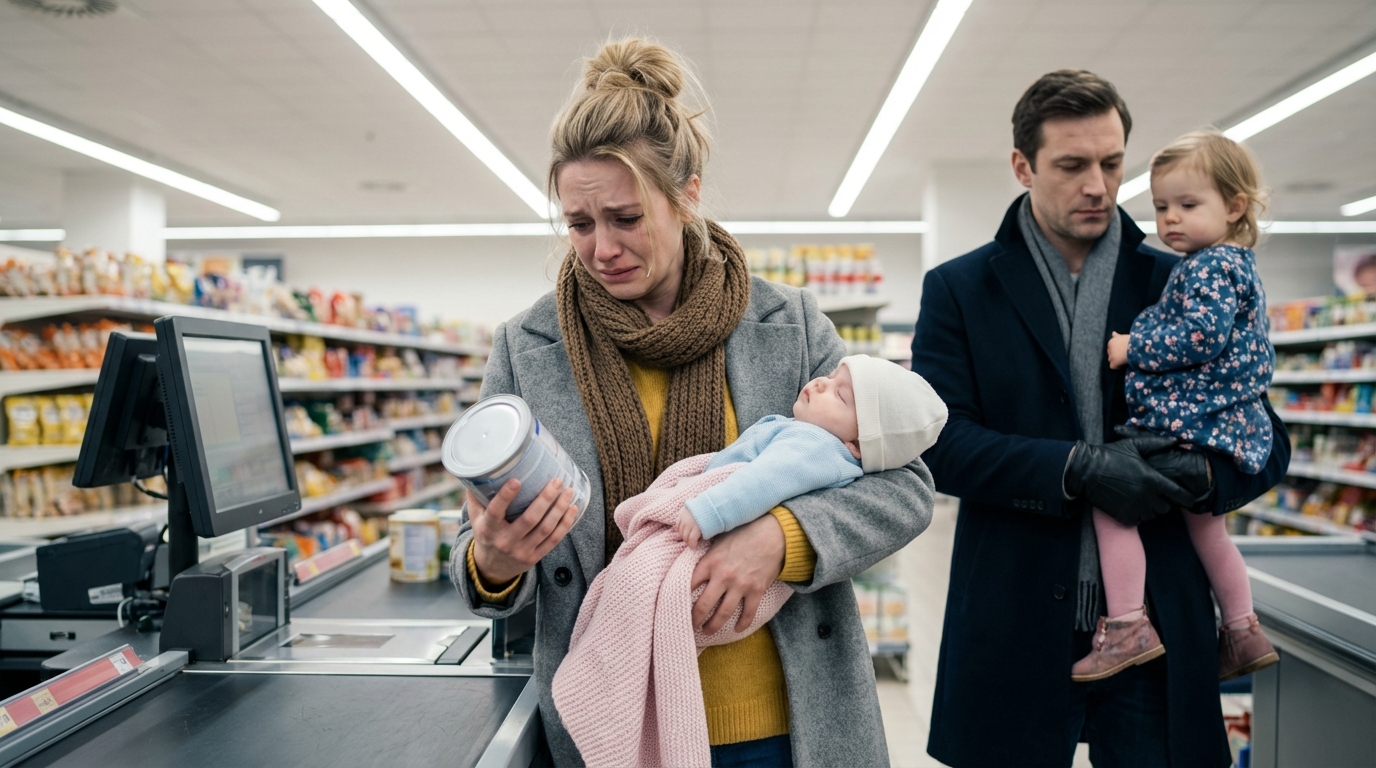 Un direttore finanziario solitario ha visto una povera mamma single restituire il latte artificiale al suo bambino: quello che ha fatto dopo ha cambiato tutto