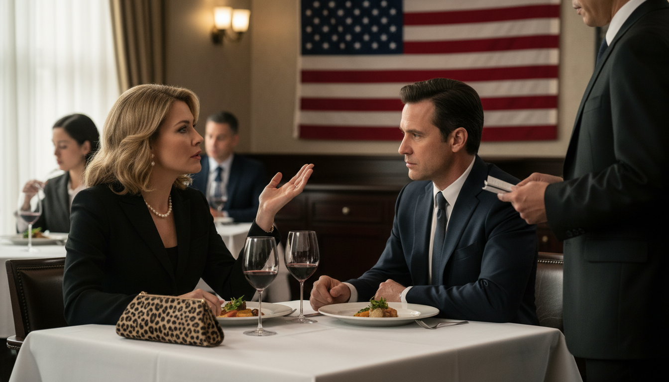 No jantar de aniversário dele, enquanto me apresentava, ele sorriu e disse: “Não se enganem, ela é só temporária”. Todos riram. Levantei-me, fui até o caixa, paguei minha parte e saí. Quando ele finalmente entendeu o que tinha feito, apareceu no meu escritório… com o tio dele.