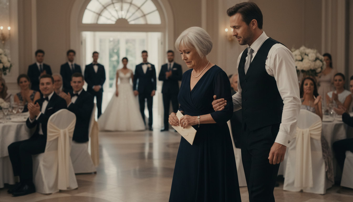 Parcheggiarono la madre dello sposo nella quattordicesima fila dietro le porte di servizio, finché uno sconosciuto dai capelli argentati non si sedette accanto a lei, le coprì la mano con la sua e fece sì che l’intera sala da ballo di Chicago riconsiderasse chi meritasse la prima fila.