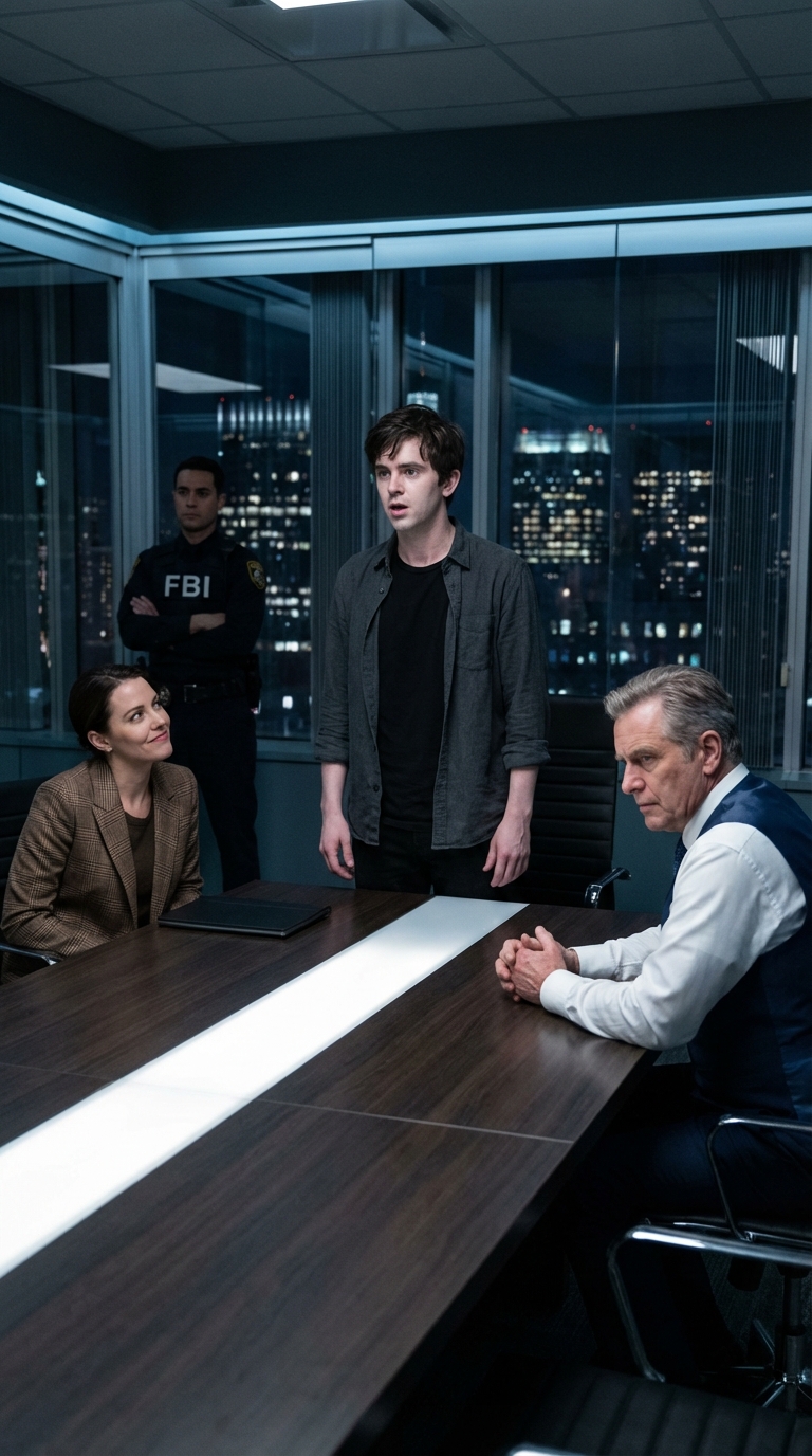 „Brent kapja a részesedést” – mondta apám hűvösen. „Most pedig tűnj el, ki vagy rúgva.” Ott álltam megsemmisülve. „Szóval eladtátok a kódomat?” anyám felnevetett. „A cégünket adtuk el, Alex.” Az FBI-ügynök lassan felállt a sarokban. „Valójában… ez nem egészen így van.” Apám és anyám arca elfehéredett, amikor rájöttek: nemcsak a fiamat árulták el, hanem egy olyan vihart szabadítottak magukra, amit nem élnek túl.