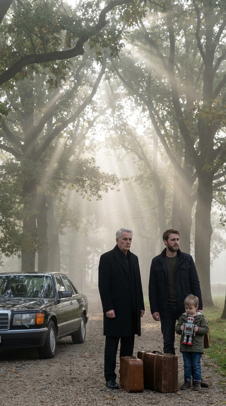 A parkban véletlenül láttam meg a fiamat: egy padon ült egy kisgyerekkel és néhány bőrönddel. Megkérdeztem, miért nincs a cégemnél, mire azt felelte, hogy kirúgták, mert az apósa szerint „nem volt elég jó”. Elmosolyodtam, és mondtam neki, hogy szálljon be az autóba. Fogalma sem volt róla, hogy az apósa cégbirodalmát évek óta én finanszíroztam titokban… és hogy ez a „támogatás” aznap véget ért.