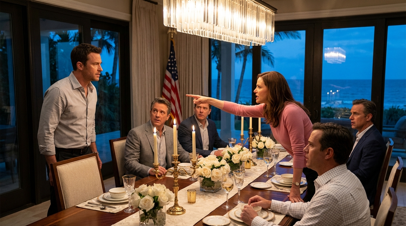 “Chiedi scusa a mio fratello o esci di casa”, sbottò mia moglie a cena. Così mi alzai, andai da lui e pronunciai una frase, a bassa voce, che mandò in frantumi tre matrimoni… compreso il nostro.