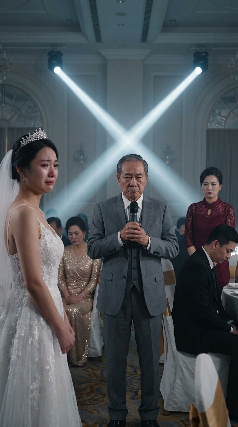 A lányom esküvőjén a lányom „személyzetnek” bélyegzett, az új családja pedig a ruhámon nevetett. Hagytam, hogy a megaláztatás végigfusson, majd csendben a mikrofonhoz léptem, hogy tegyek egy bejelentést, és az arcuk elfehéredett…